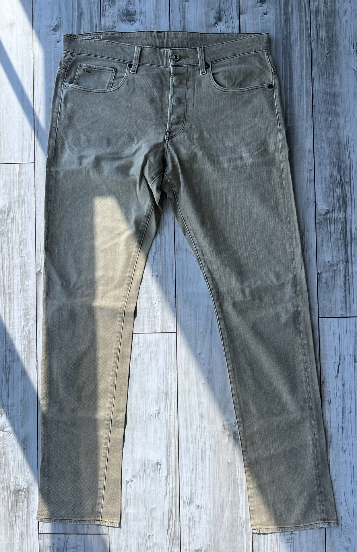 Джинсы (W34/L34) G-Star Raw 3301 Tapered - миниатюра 7