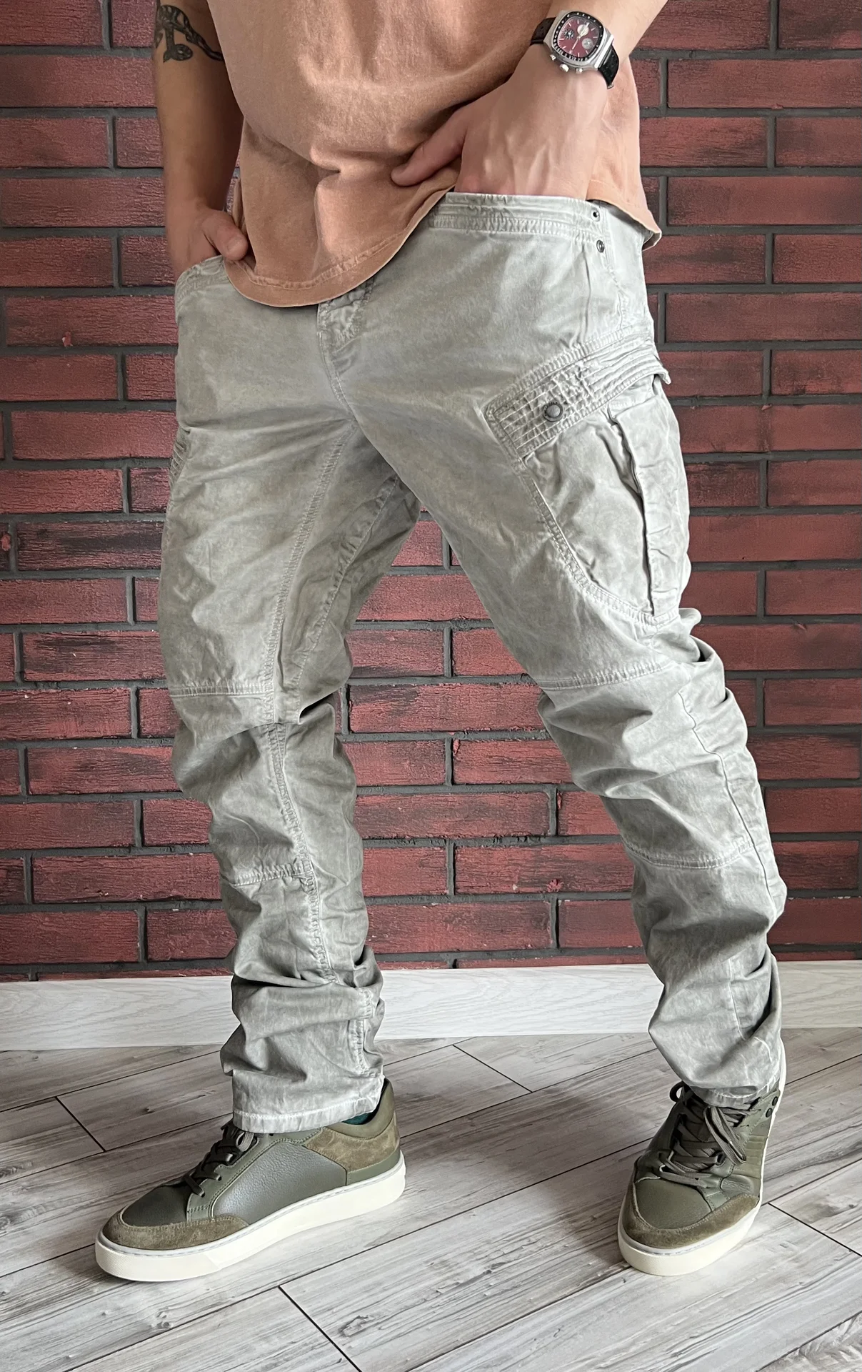 Брюки cargo (W35/L34) Pme Legend (Индия) - миниатюра 3