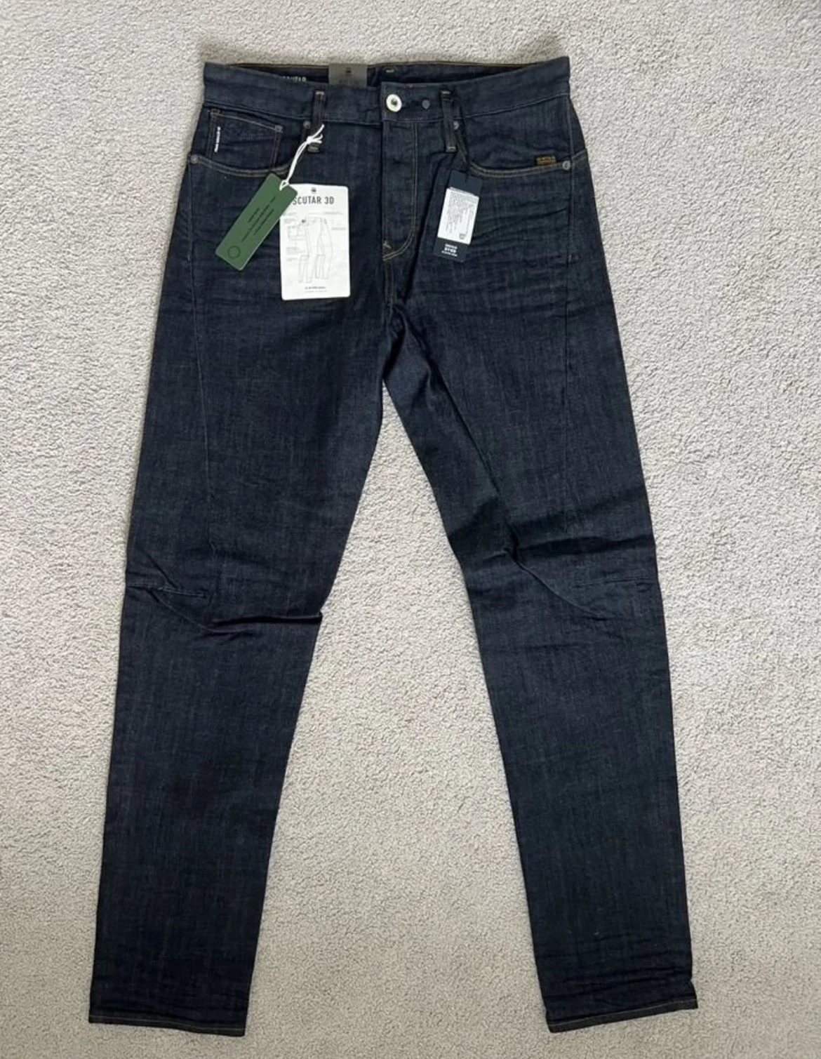 Джинсы (W31/L34) G-Star Raw Scutar 3D Slim Tapered - миниатюра 7