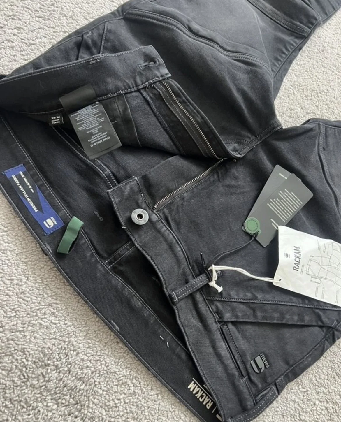 Джинсы (W33/L30) G-Star Raw Rackam 3D Skinny - миниатюра 8