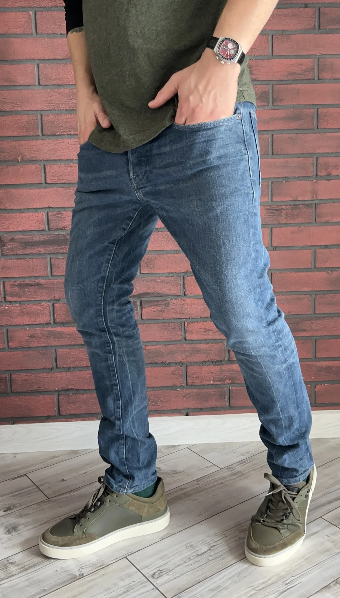 Джинсы (W32/L32) G-Star Raw 3301 Straight Tapered - миниатюра 3