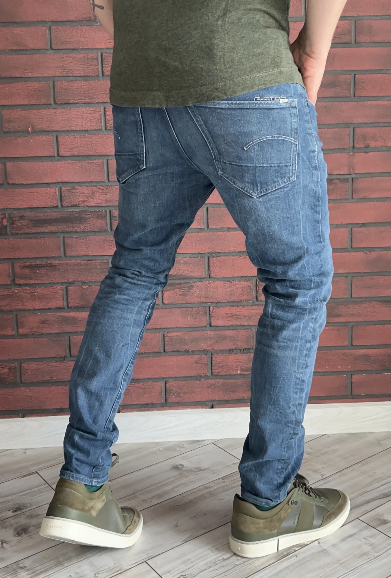 Джинсы (W32/L32) G-Star Raw 3301 Straight Tapered - миниатюра 4