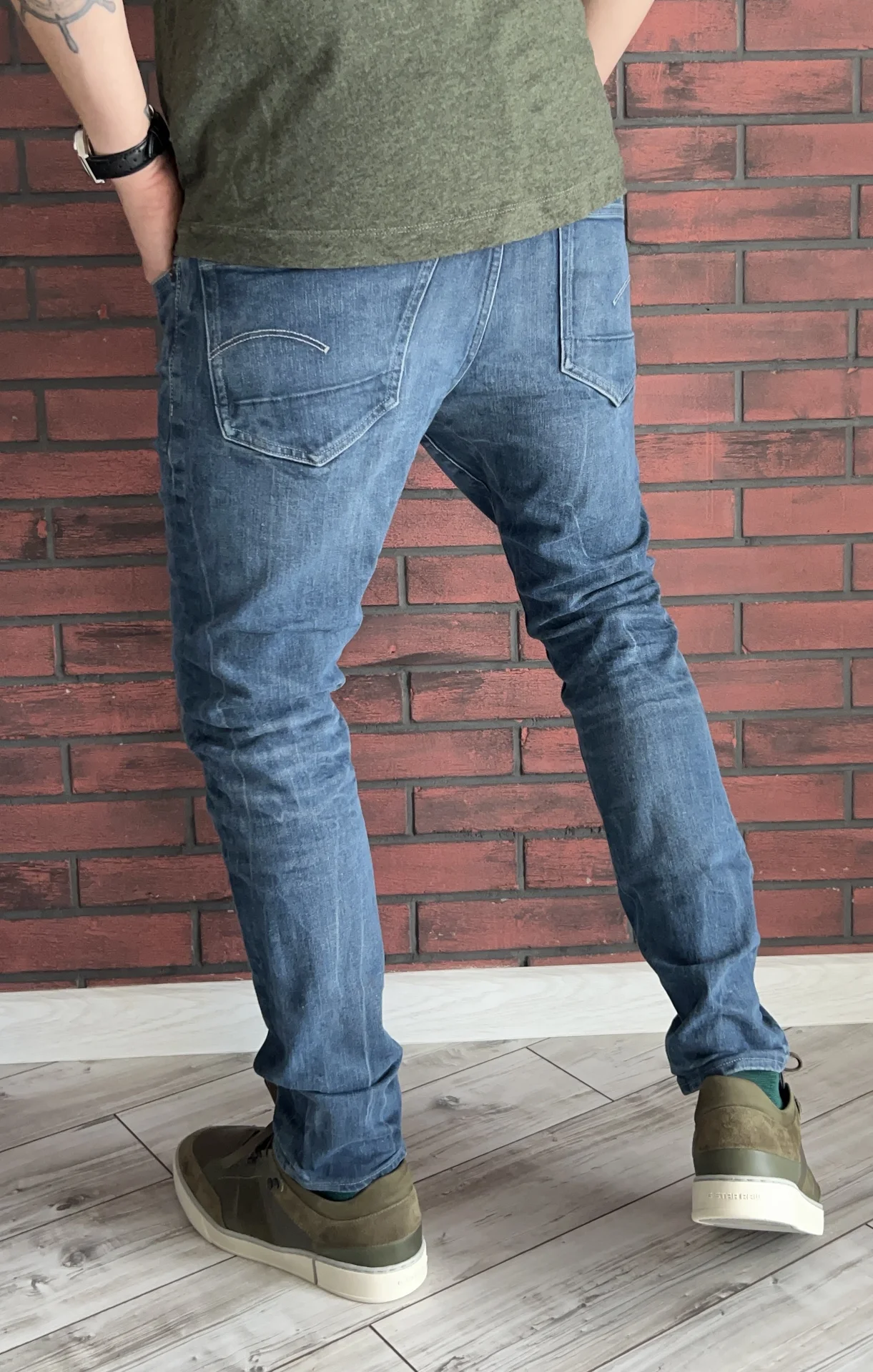 Джинсы (W32/L32) G-Star Raw 3301 Straight Tapered - миниатюра 5