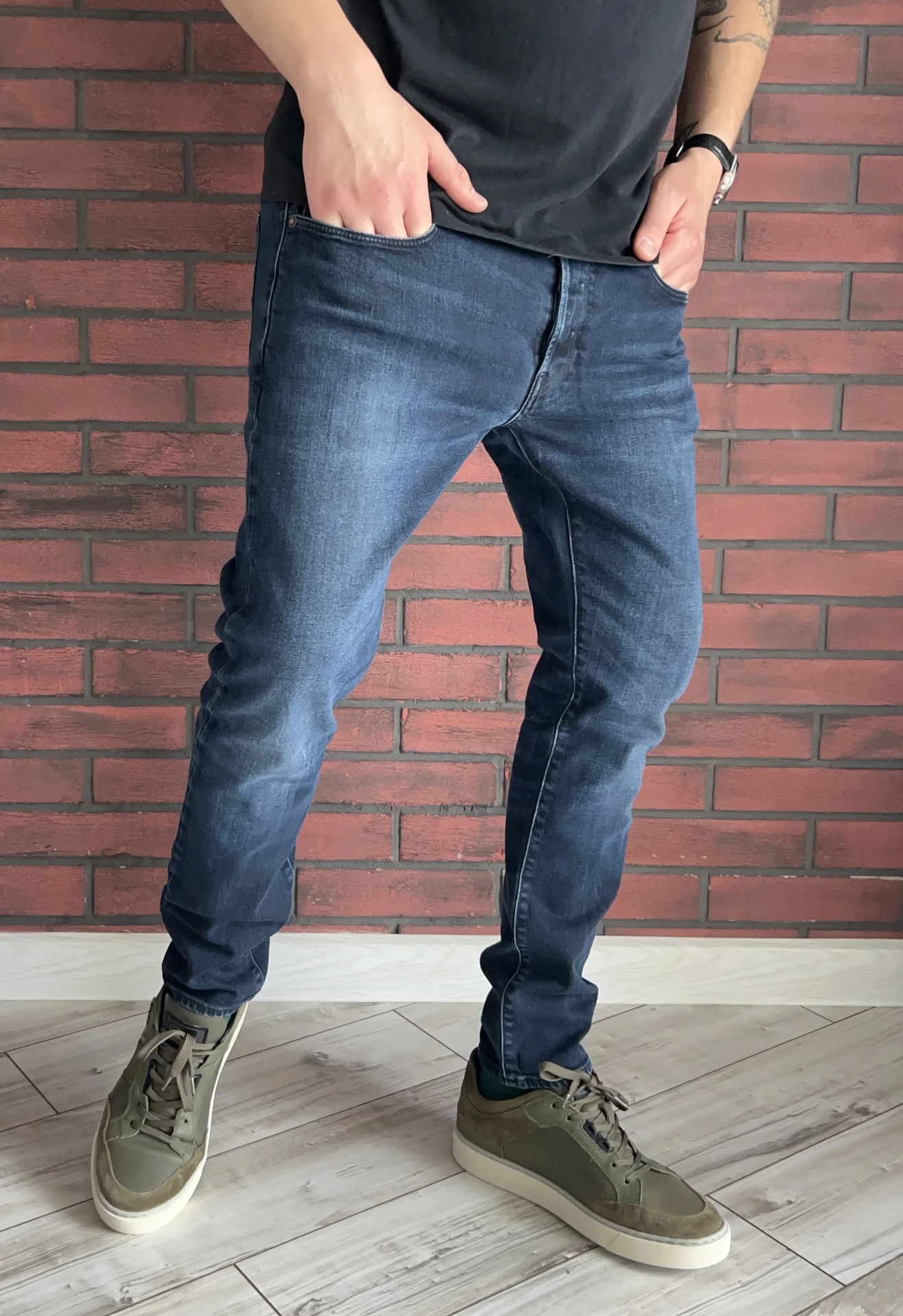 Джинсы (W34/L30) G-Star Raw 3301 Slim (Индия) - миниатюра 2