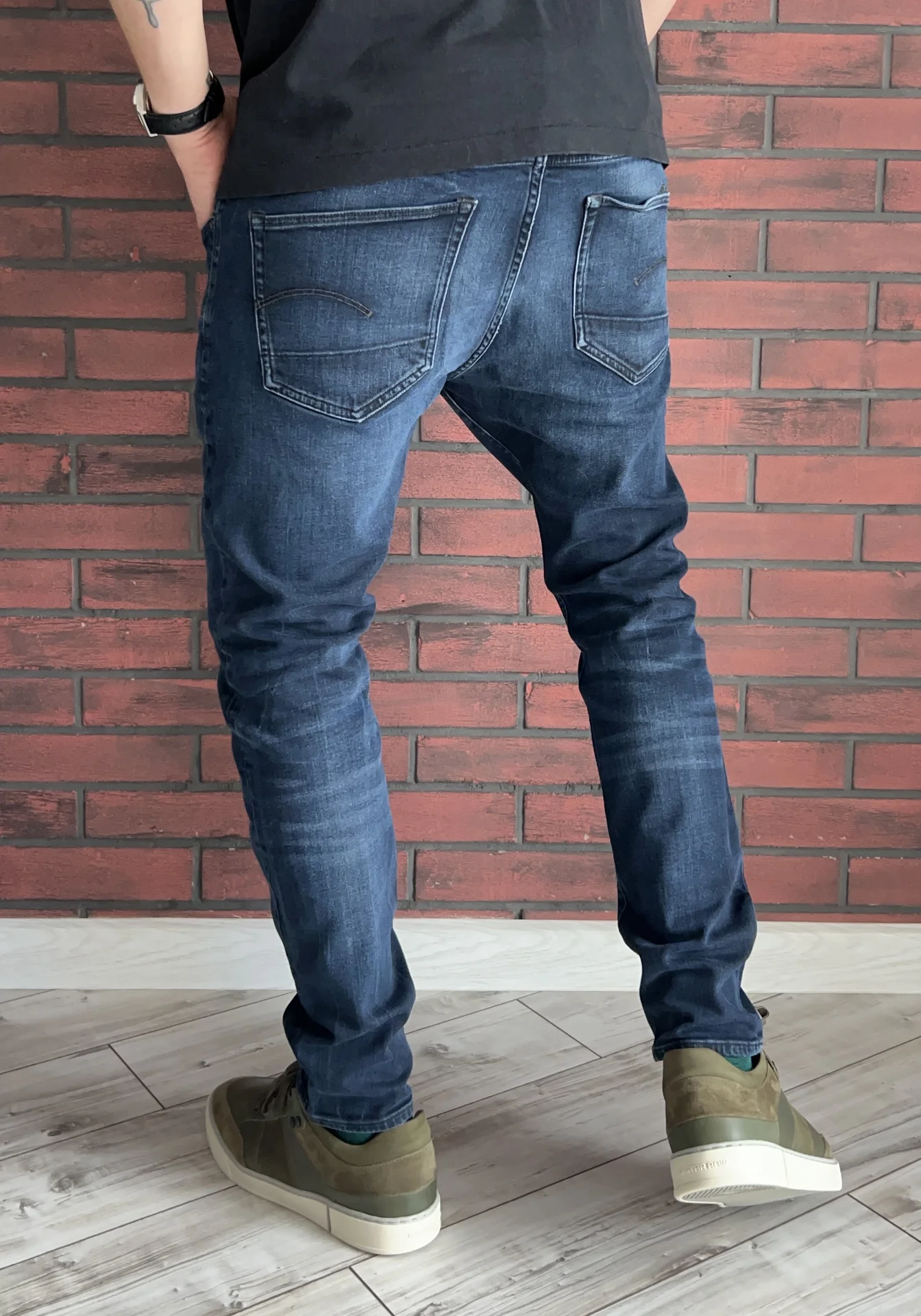 Джинсы (W34/L30) G-Star Raw 3301 Slim (Индия) - миниатюра 5