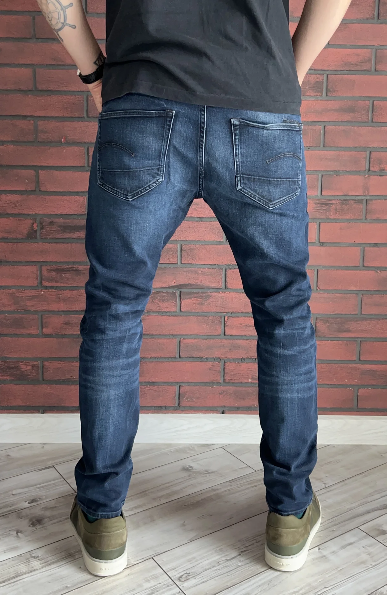 Джинсы (W34/L30) G-Star Raw 3301 Slim (Индия) - миниатюра 6