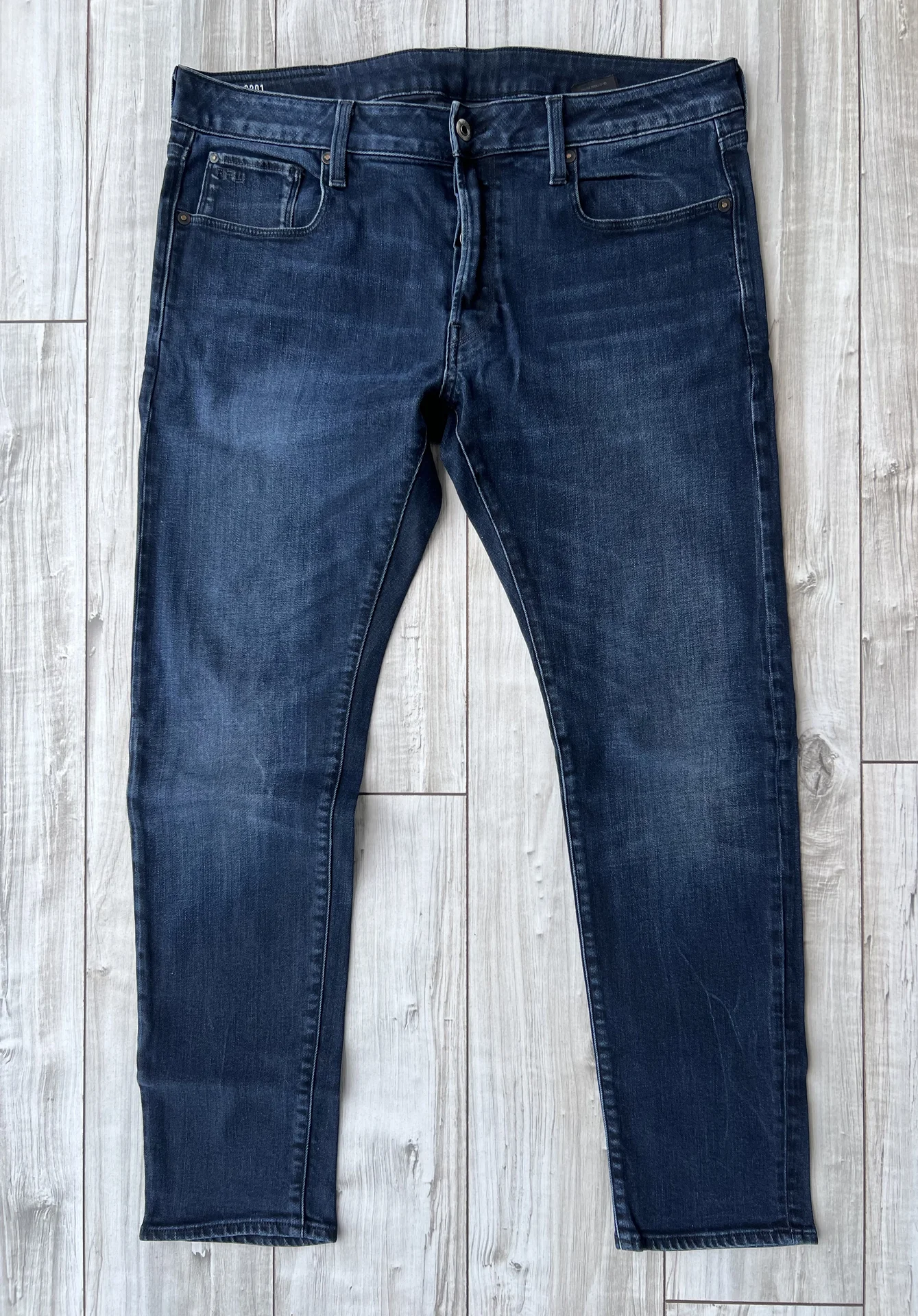 Джинсы (W34/L30) G-Star Raw 3301 Slim (Индия) - миниатюра 7