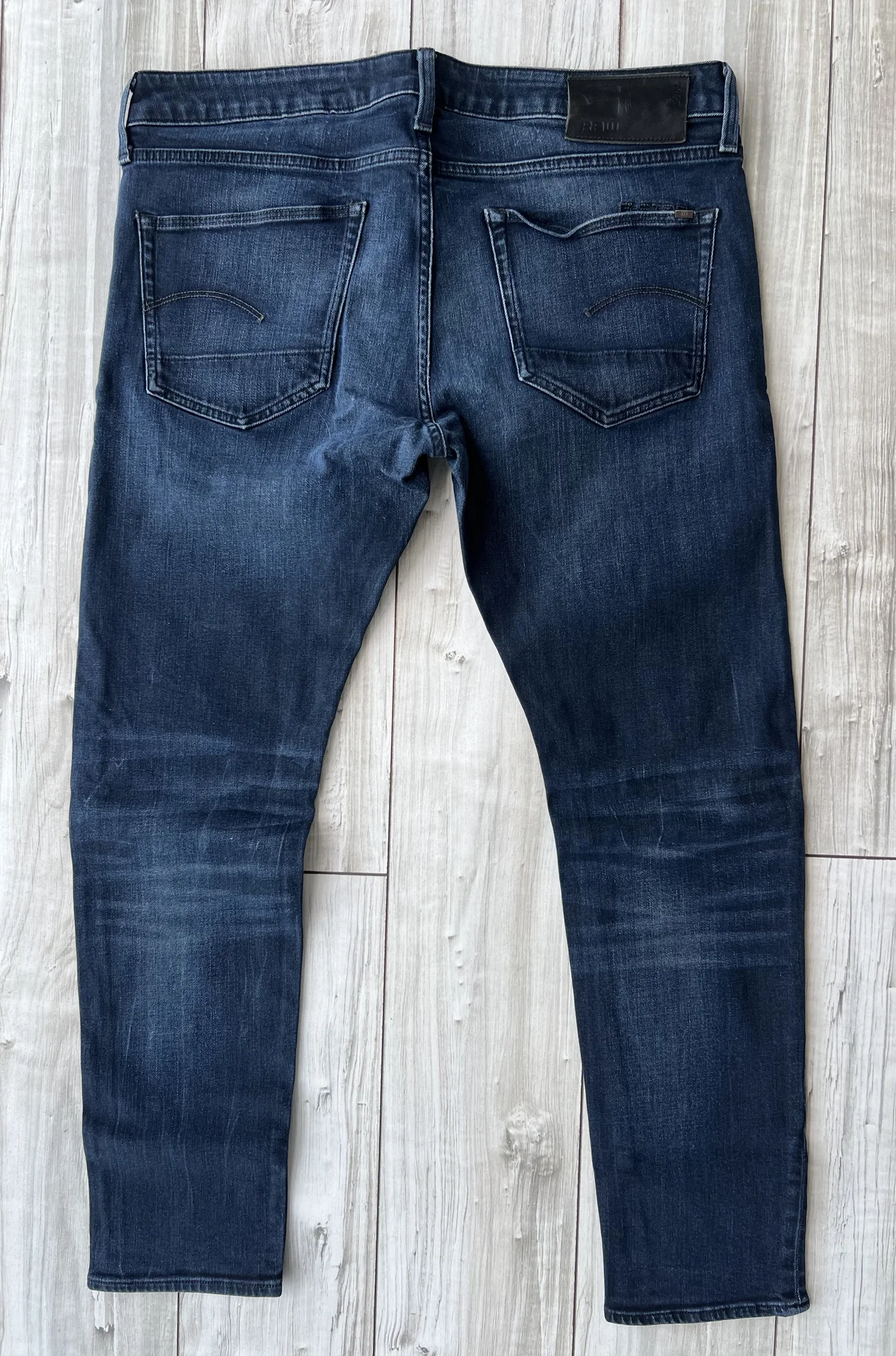 Джинсы (W34/L30) G-Star Raw 3301 Slim (Индия) - миниатюра 9