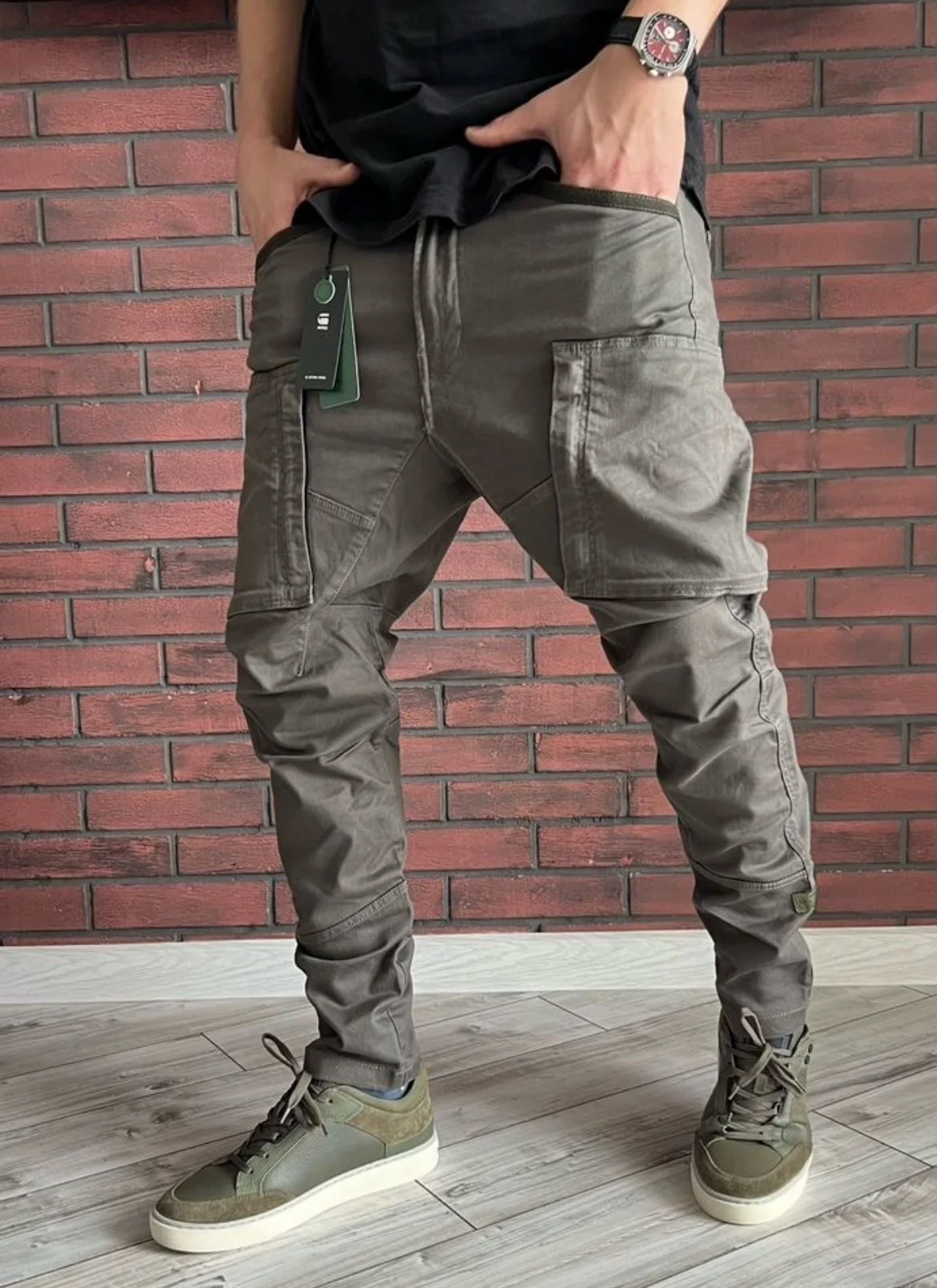 Cargo (W32/L32) G-Star Raw Zip Pocket 3D Skinny - миниатюра 2