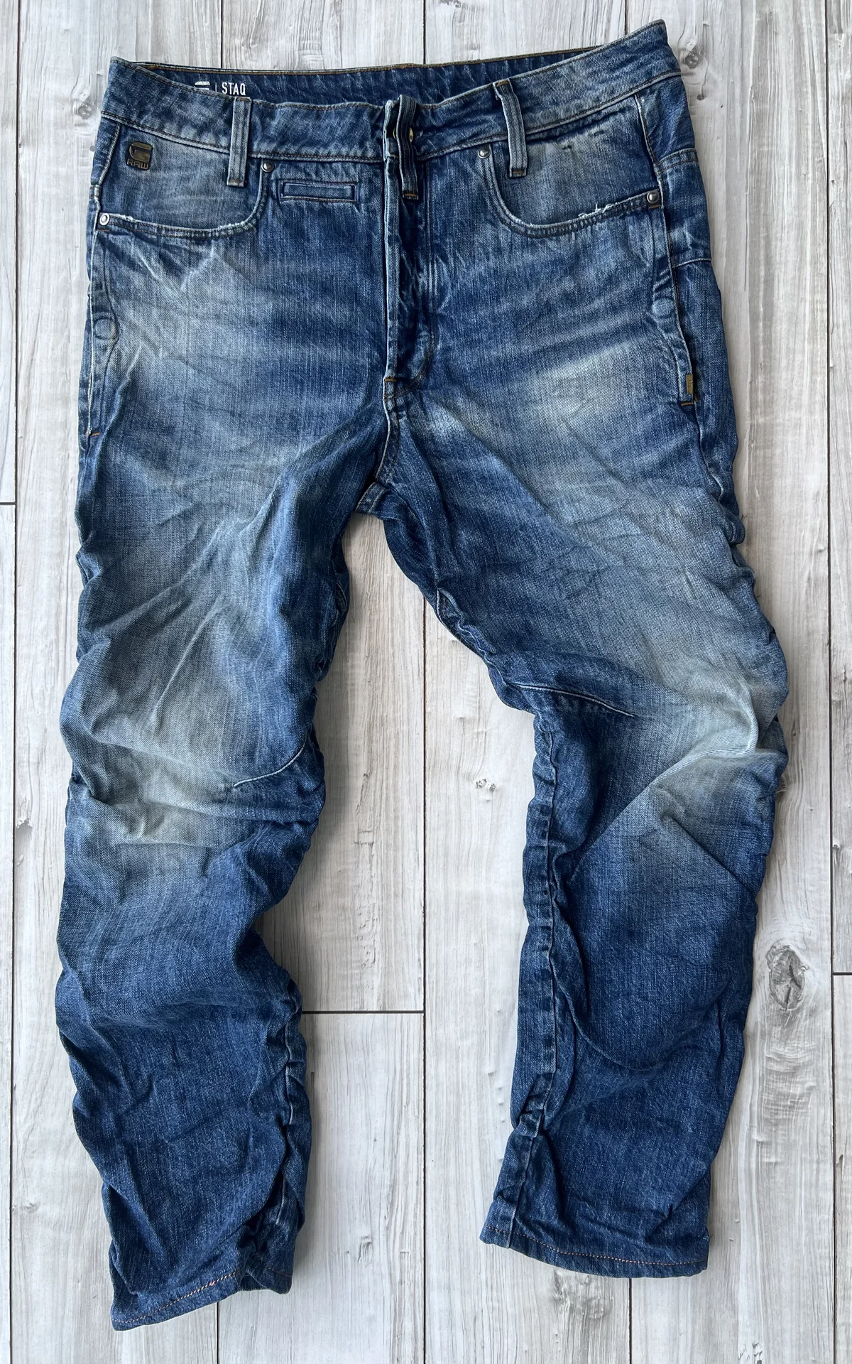 Джинсы (W33/L32) G-Star Raw Staq 3D Tapered - миниатюра 7