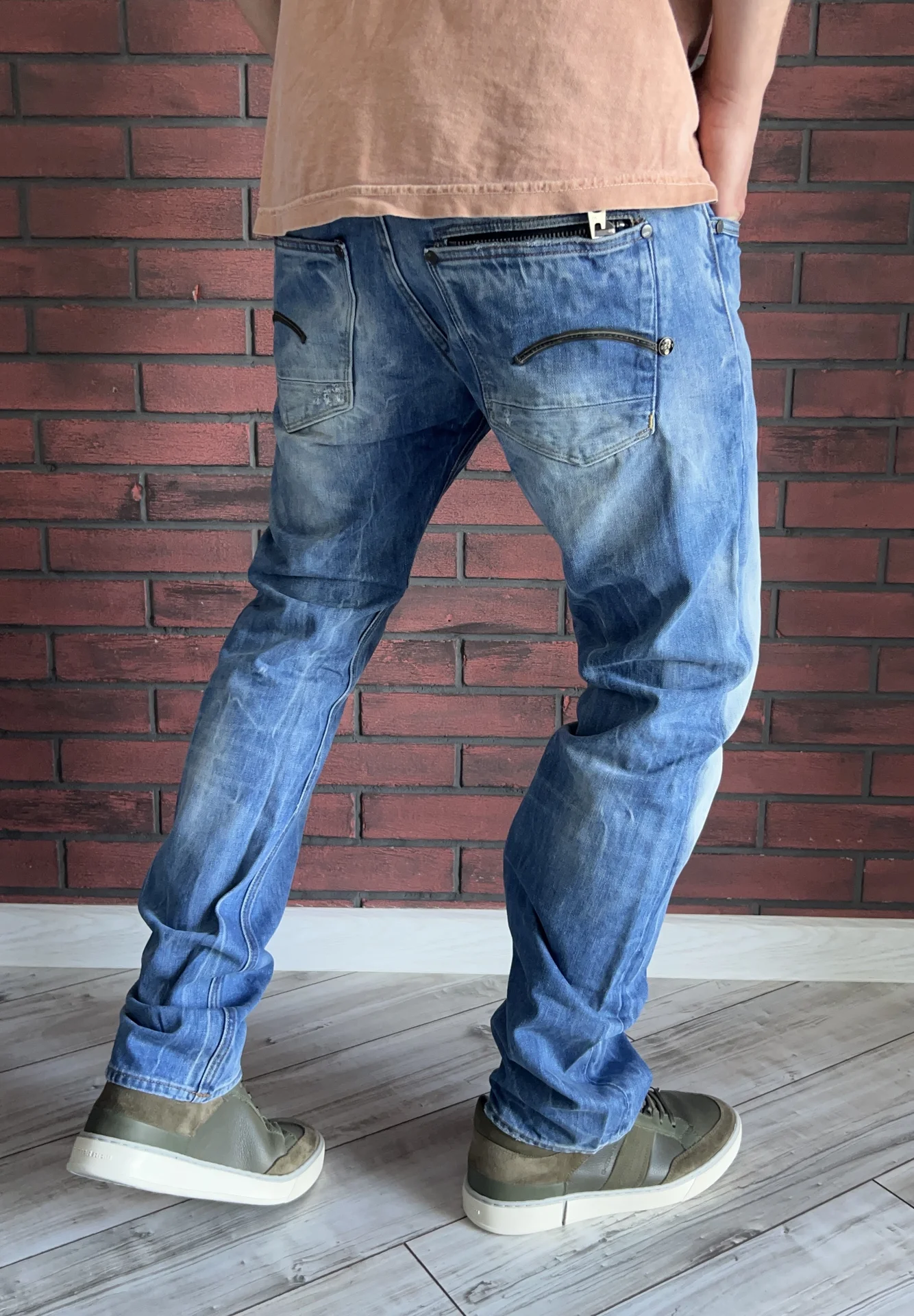 Джинсы (W32/L32) G-Star Raw Attacc Low Straight - миниатюра 4