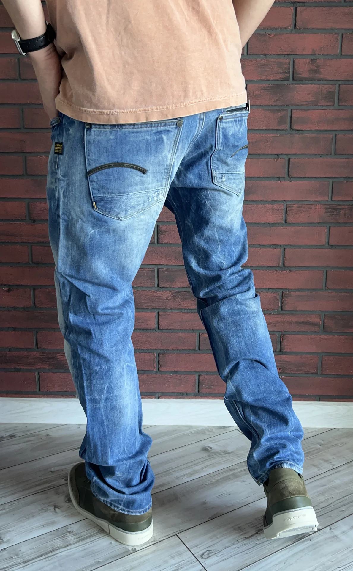 Джинсы (W32/L32) G-Star Raw Attacc Low Straight - миниатюра 5