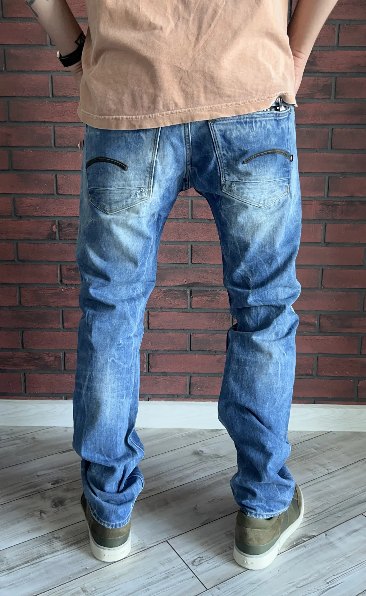 Джинсы (W32/L32) G-Star Raw Attacc Low Straight - миниатюра 6