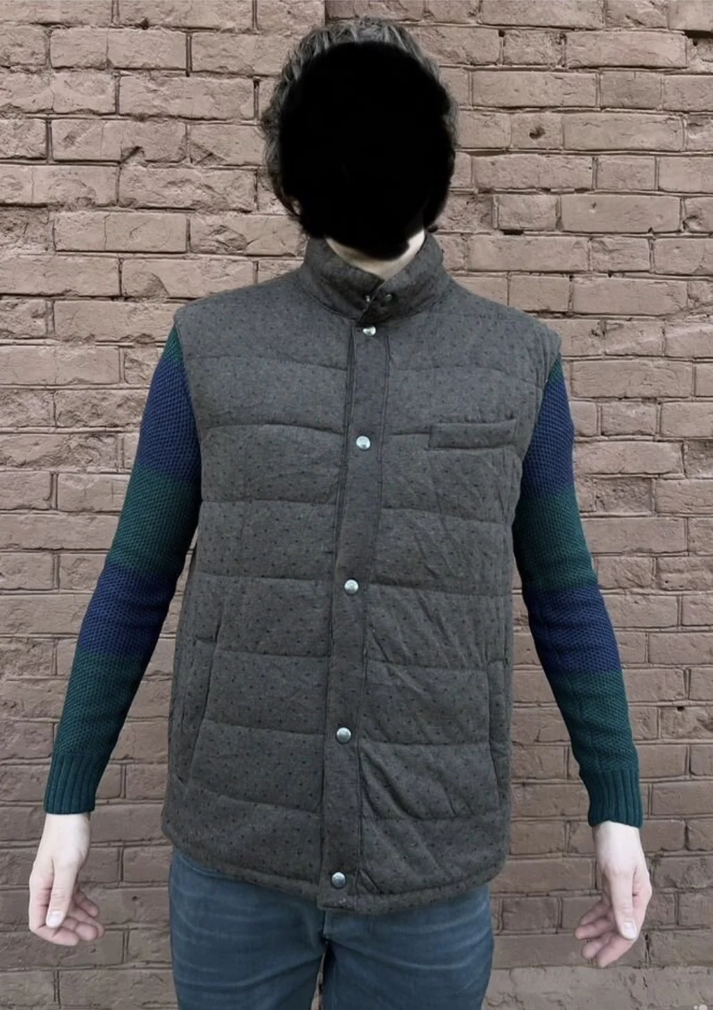 Двухсторонняя жилетка (50/L) Massimo Dutti - миниатюра 5