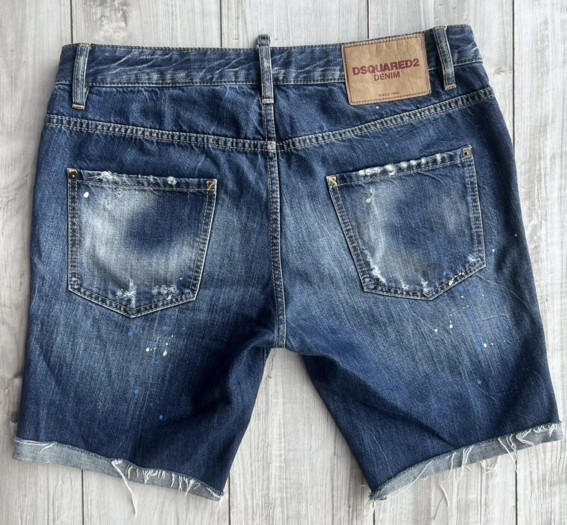 Джинсовые шорты (W33) Dsquared2 (Италия) - миниатюра 3