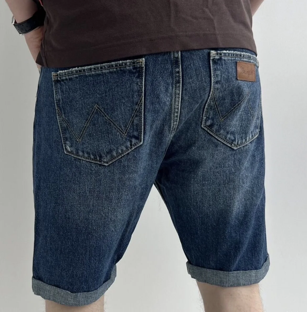 Джинсовые шорты (W32) Wrangler (Selvedge) - миниатюра 4