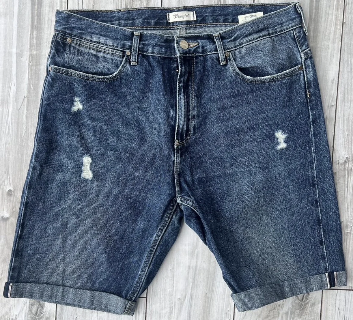Джинсовые шорты (W32) Wrangler (Selvedge) - миниатюра 7