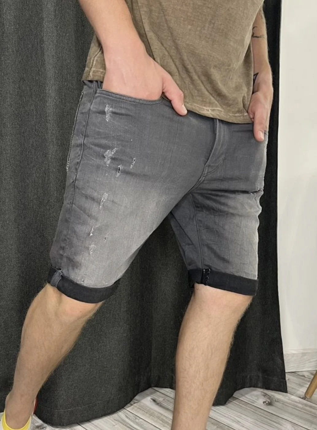 Шорты (W32) G-Star Raw 3301 Slim 1/2 (Индия)