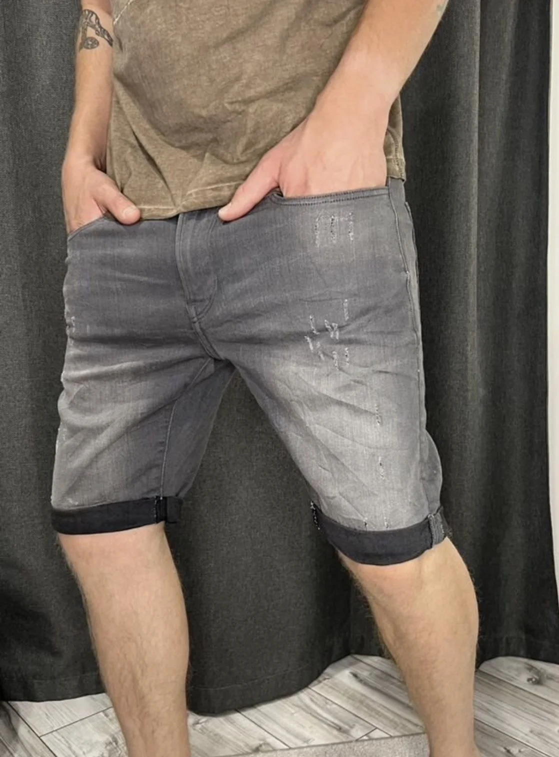 Шорты (W32) G-Star Raw 3301 Slim 1/2 (Индия) - миниатюра 3