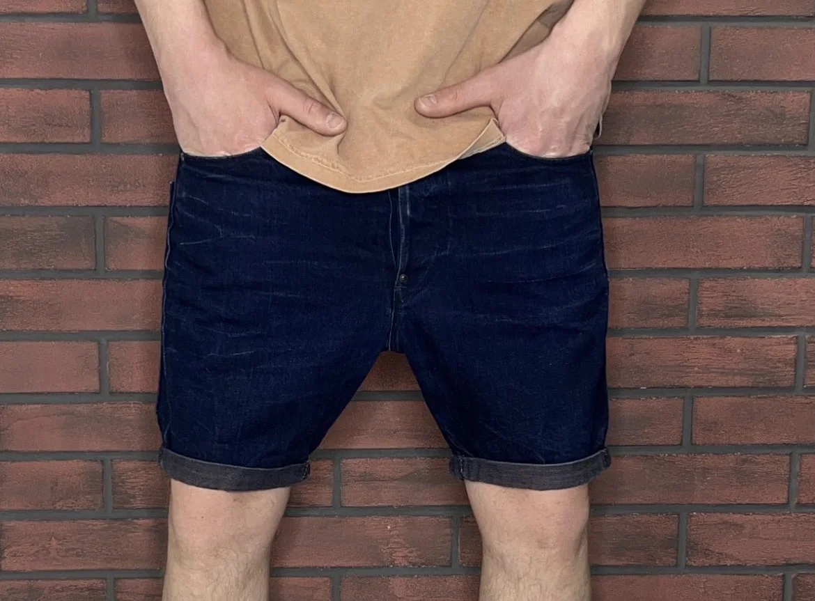 Джинсовые шорты (W32) G-Star Raw A Crotch 1/2