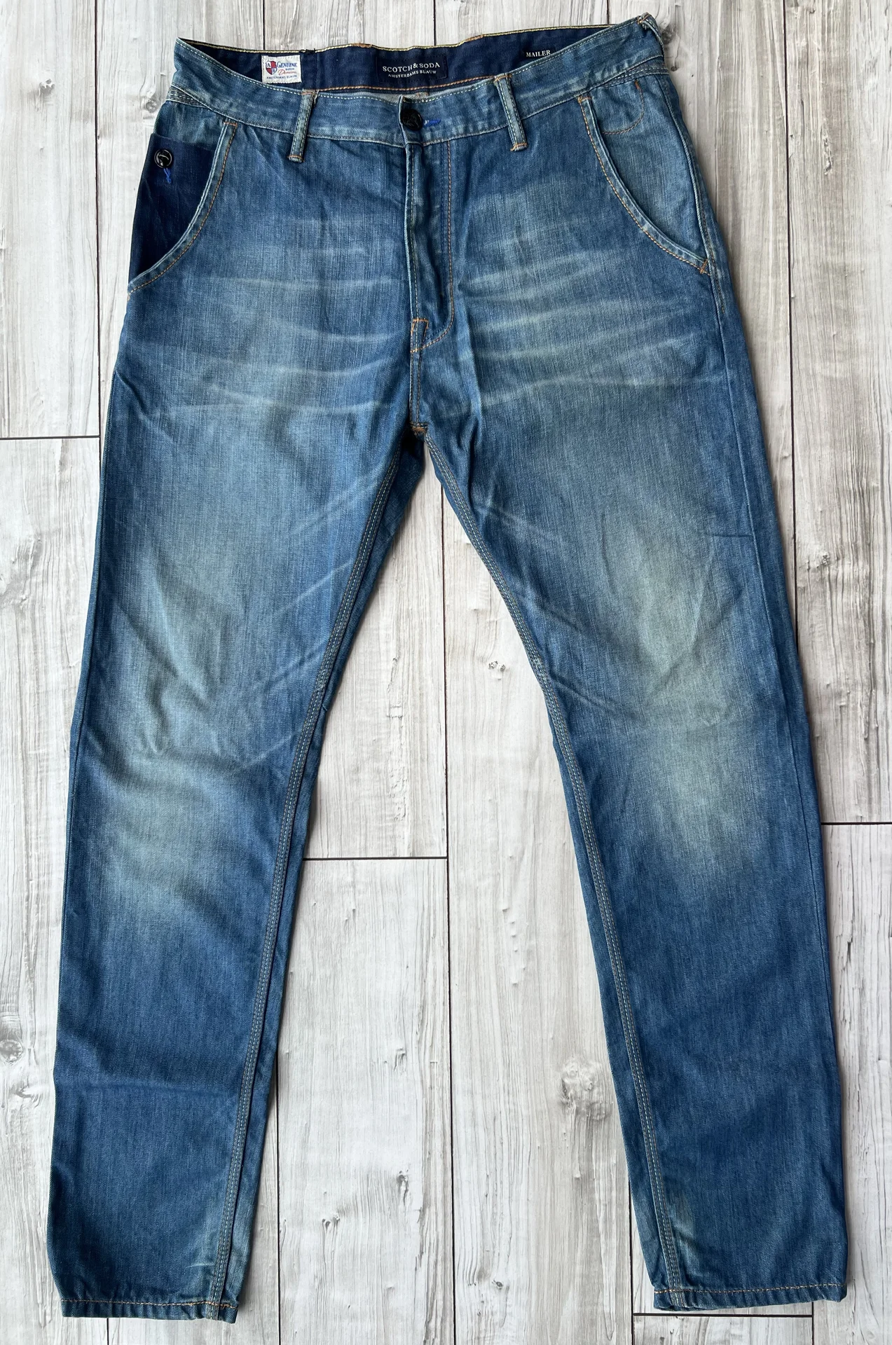 Джинсы (W34/L34) Scotch&Soda "Mailer" (Тунис) - миниатюра 7