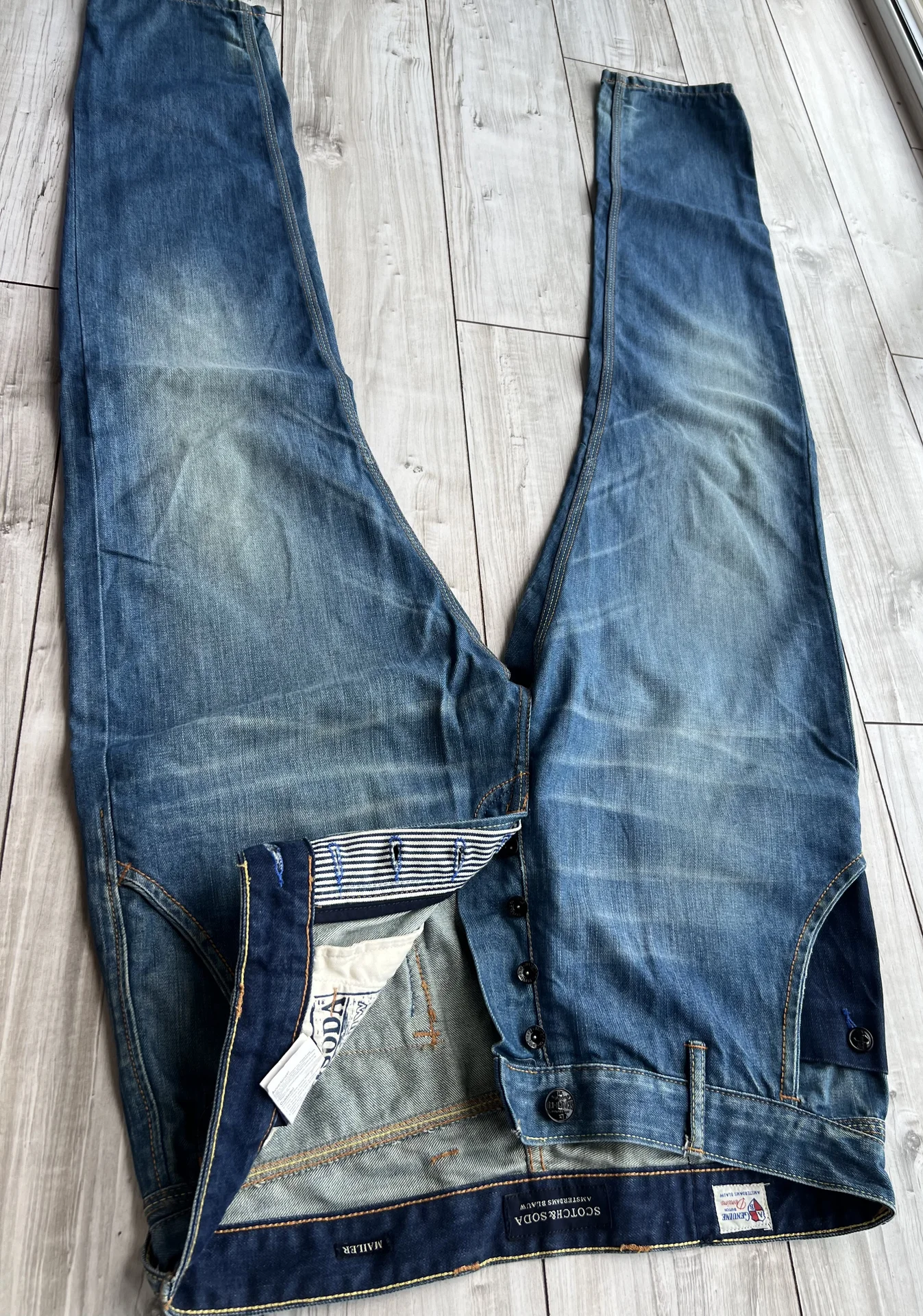 Джинсы (W34/L34) Scotch&Soda "Mailer" (Тунис) - миниатюра 8