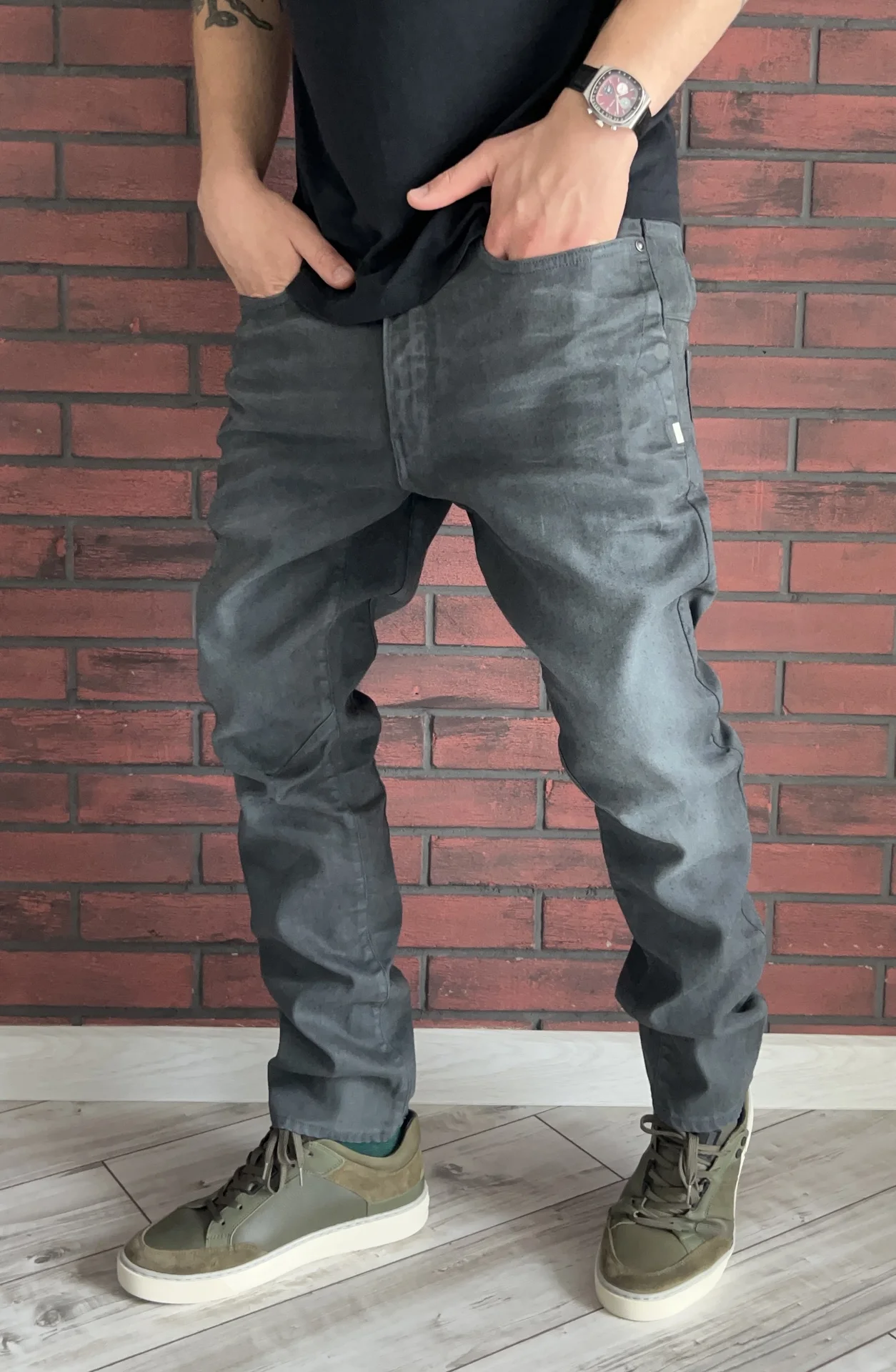 Джинсы (W33/L32) G-Star Raw D-Staq 3D Slim (Индия) - миниатюра 3