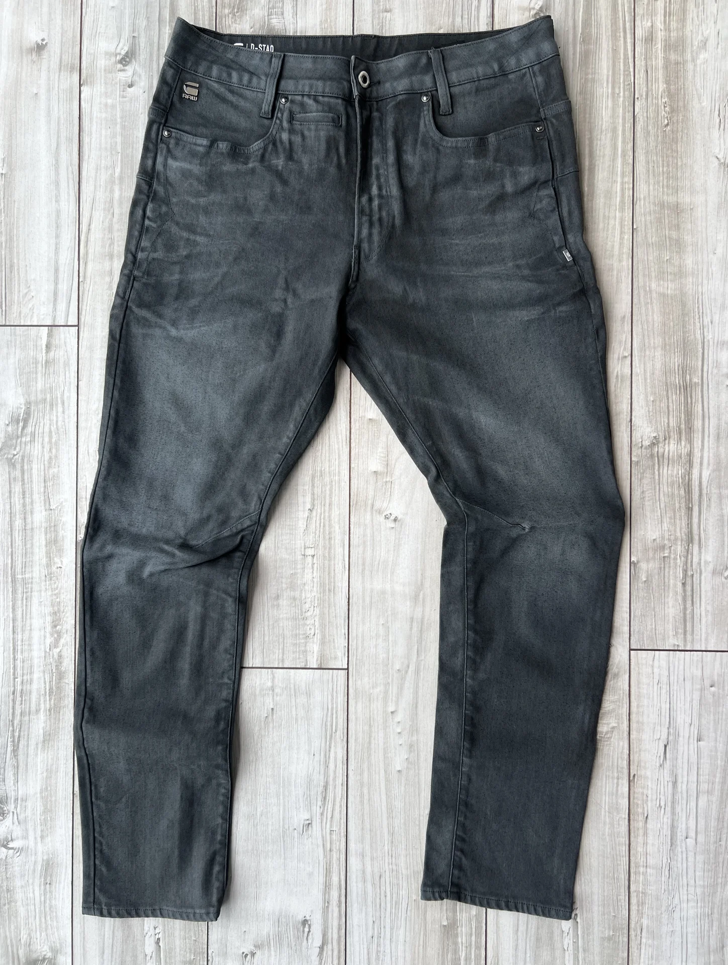 Джинсы (W33/L32) G-Star Raw D-Staq 3D Slim (Индия) - миниатюра 7