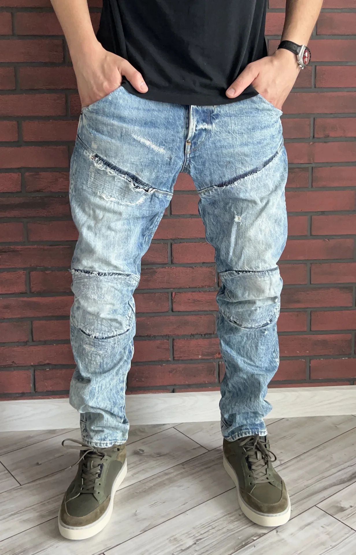 Джинсы (W32/L32) G-Star Raw 5620 3D Tapered - изображение 1