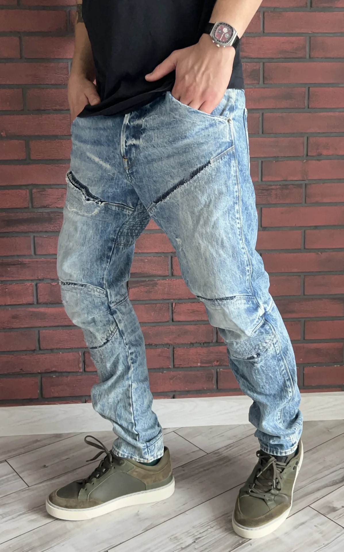 Джинсы (W32/L32) G-Star Raw 5620 3D Tapered - миниатюра 3