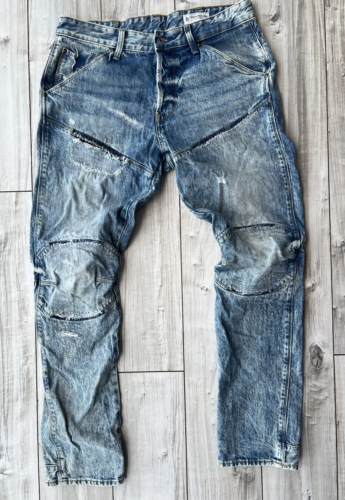 Джинсы (W32/L32) G-Star Raw 5620 3D Tapered - миниатюра 7