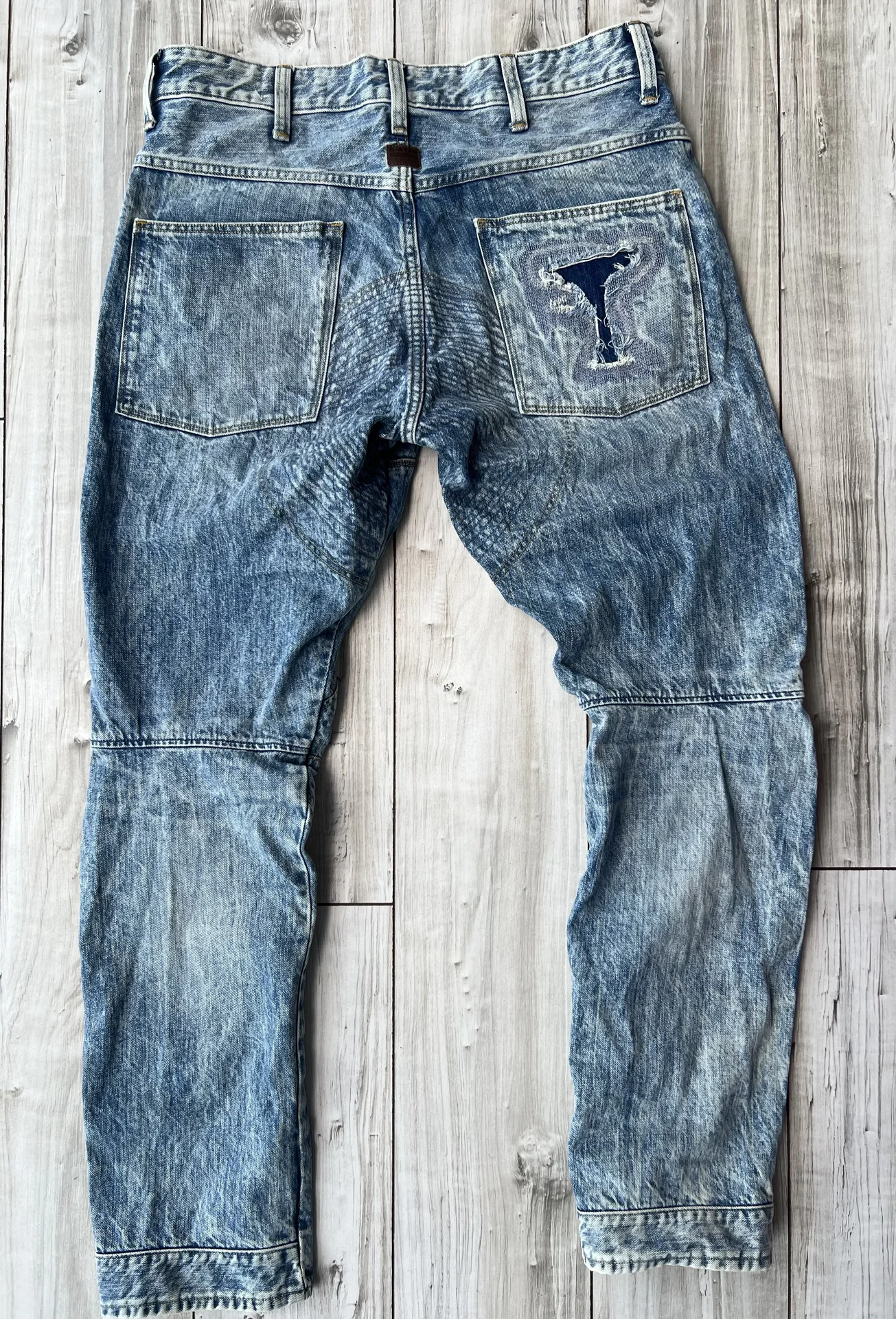 Джинсы (W32/L32) G-Star Raw 5620 3D Tapered - миниатюра 9
