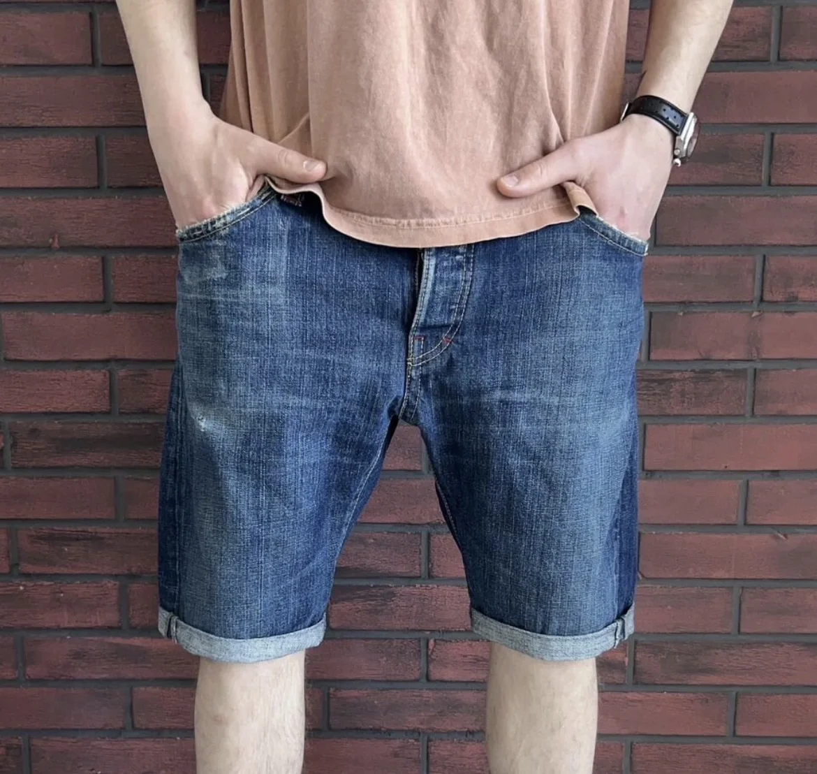 Джинсовые шорты (W33) Dsquared2 (Италия) - изображение 1