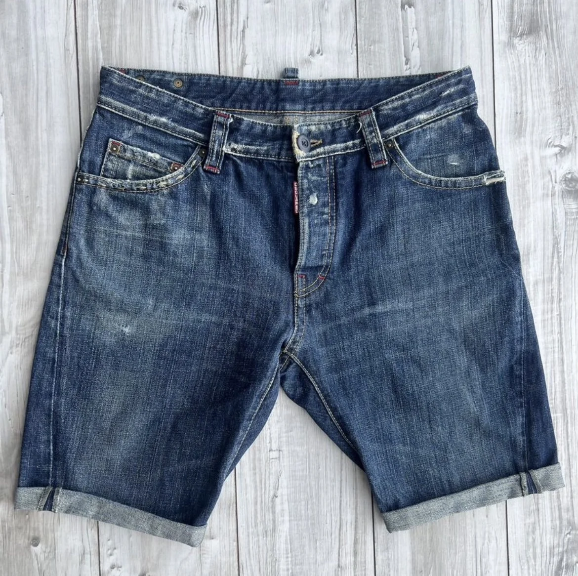Джинсовые шорты (W33) Dsquared2 (Италия) - миниатюра 7