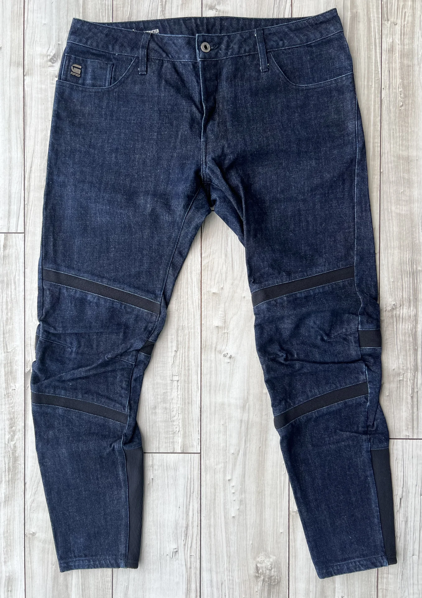 Джинсы (W36/32) G-Star Motac Deconstructed 3D Slim - миниатюра 7
