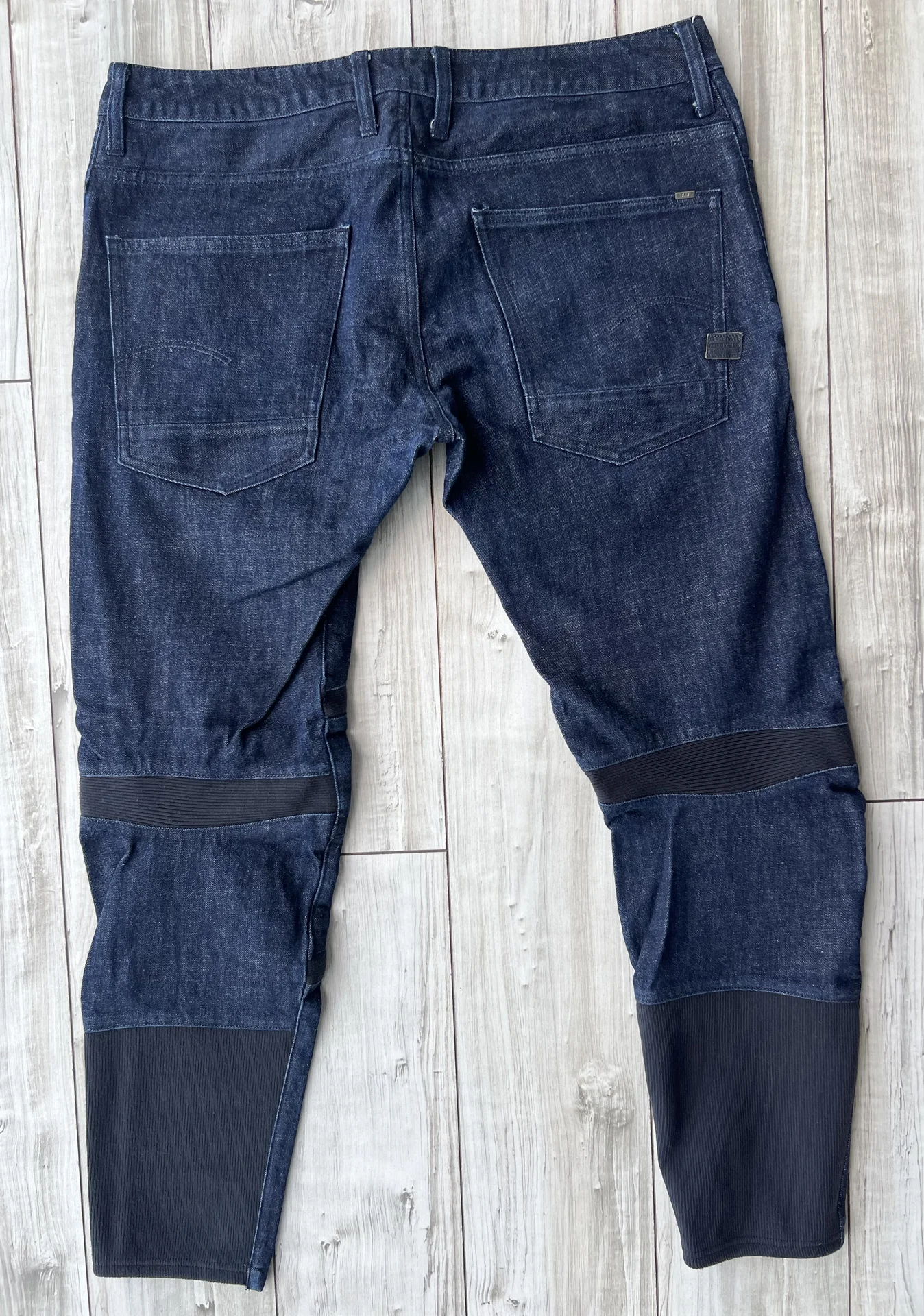 Джинсы (W36/32) G-Star Motac Deconstructed 3D Slim - миниатюра 9