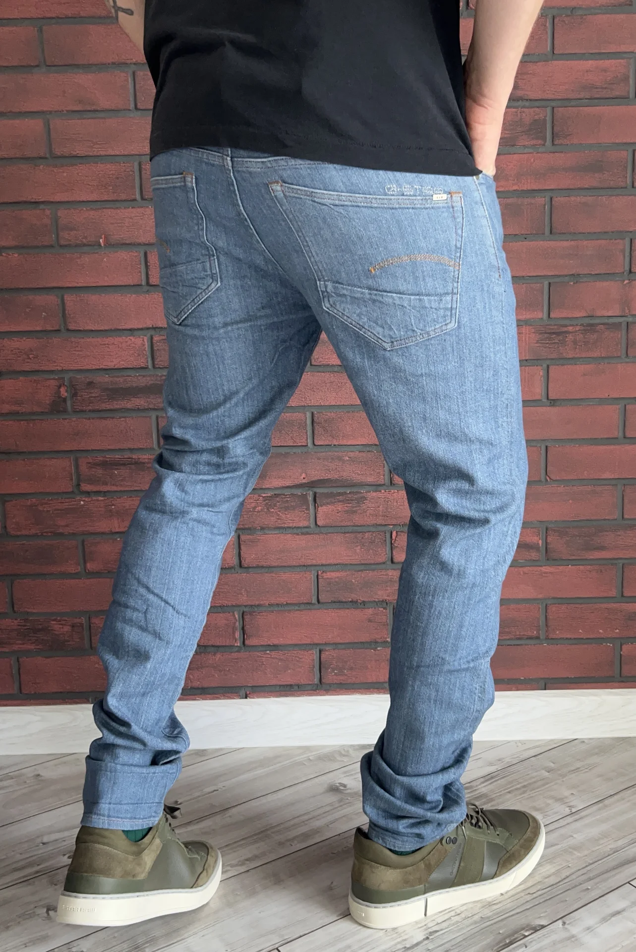 Джинсы (W32/L36) G-Star Raw 3301 Tapered RL(Индия) - миниатюра 5