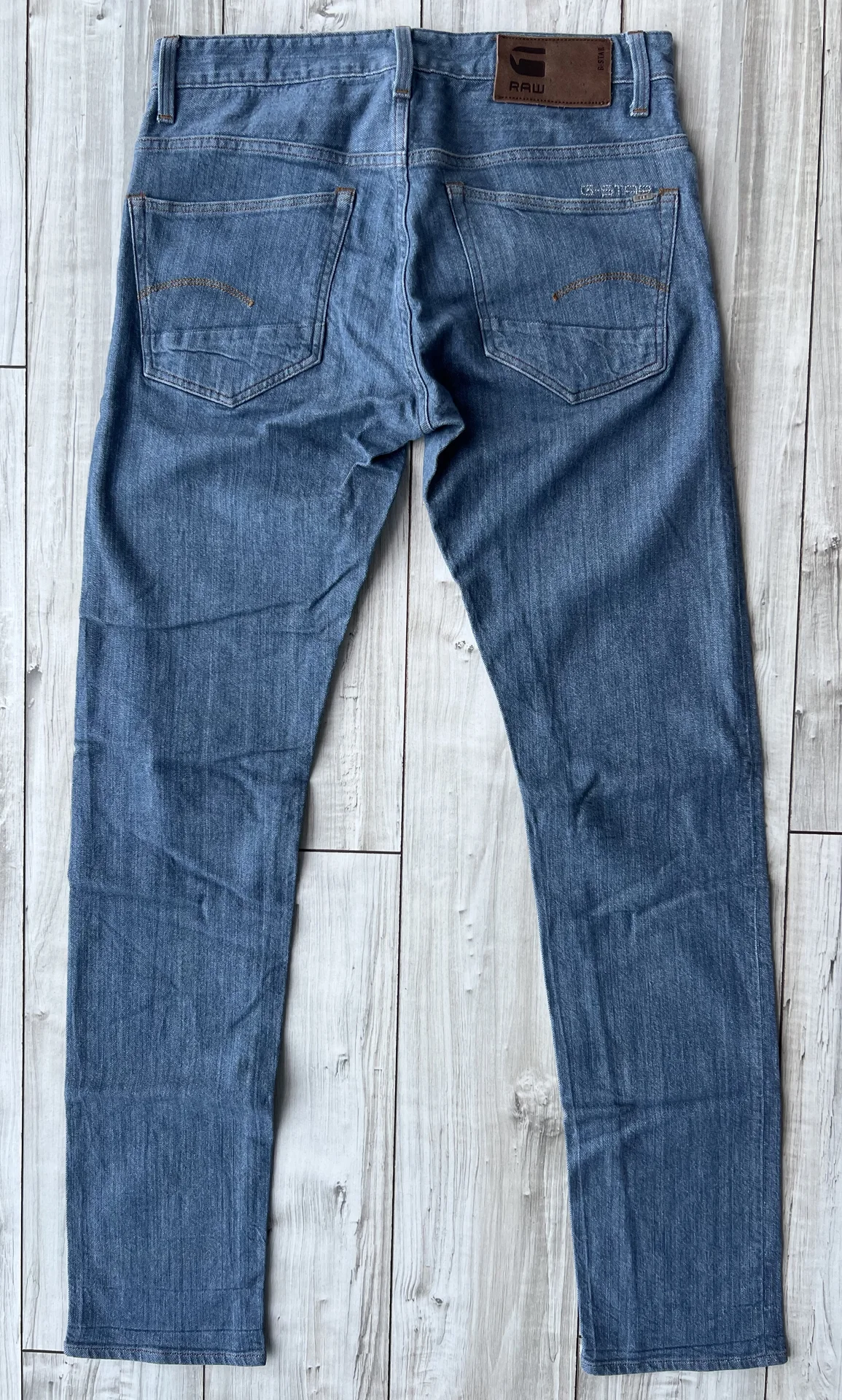 Джинсы (W32/L36) G-Star Raw 3301 Tapered RL(Индия) - миниатюра 9
