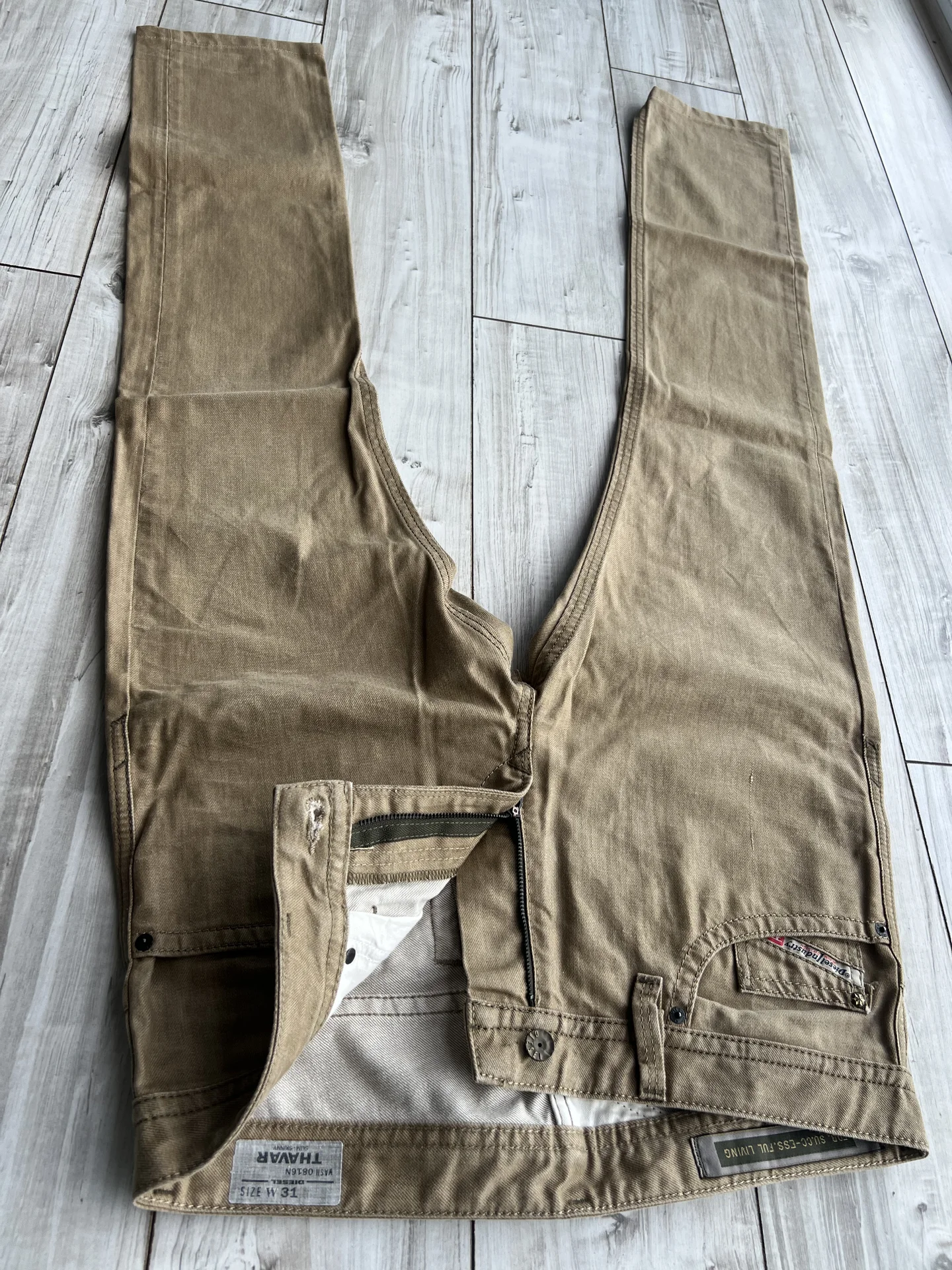 Джинсы (W31/L32) Diesel "Thavar" (Тунис) - миниатюра 8
