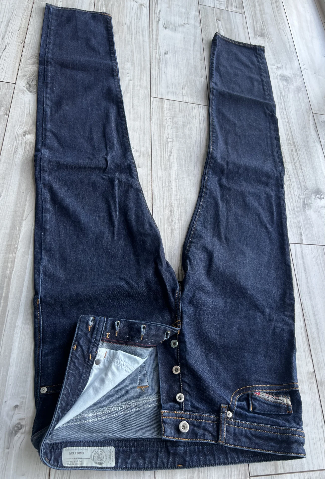 Джинсы (W32/L34) Diesel "Buster" (Италия) - миниатюра 8