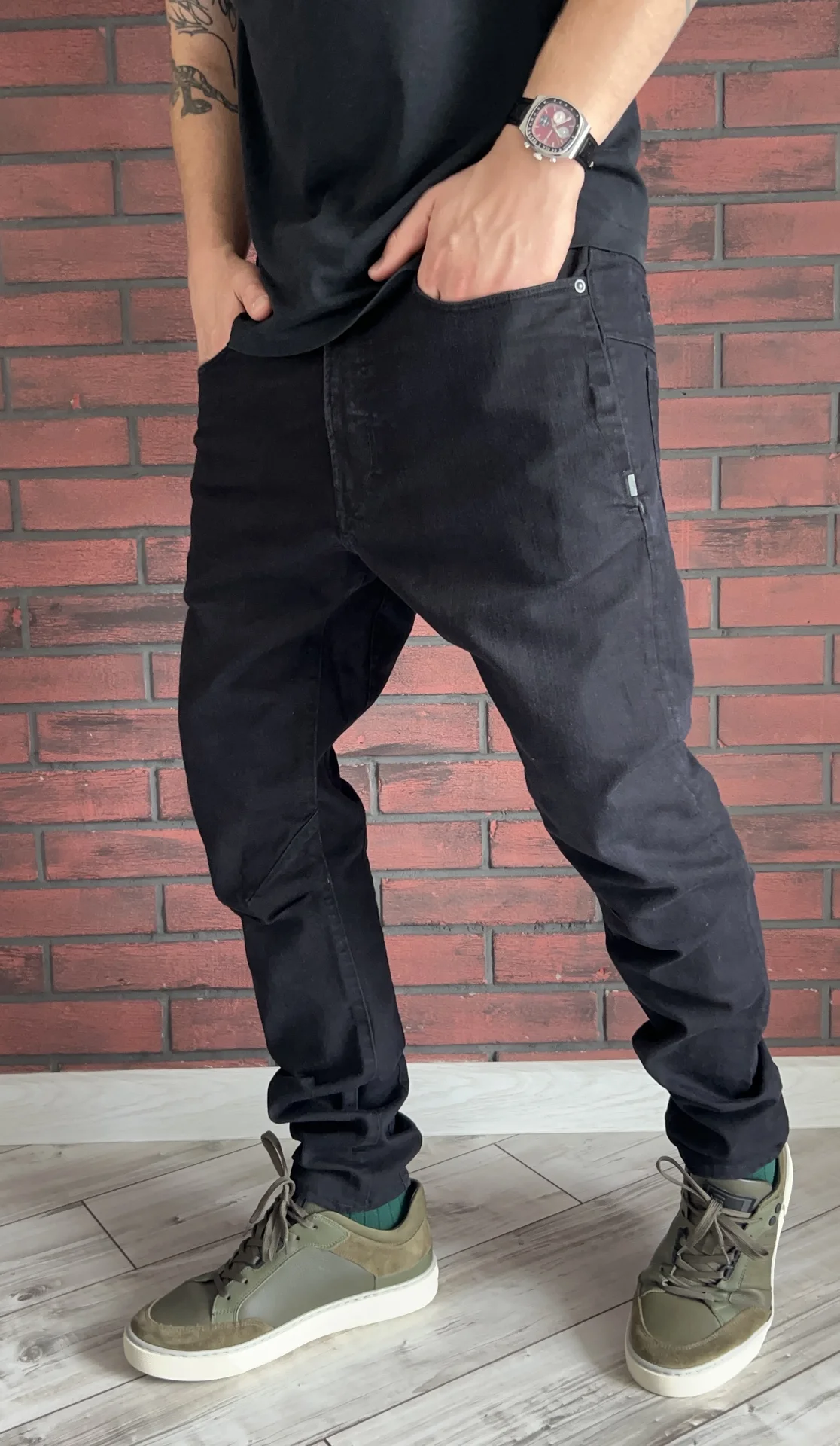 Джинсы (W34/L32) G-Star Raw D-Staq 3D Skinny - миниатюра 3