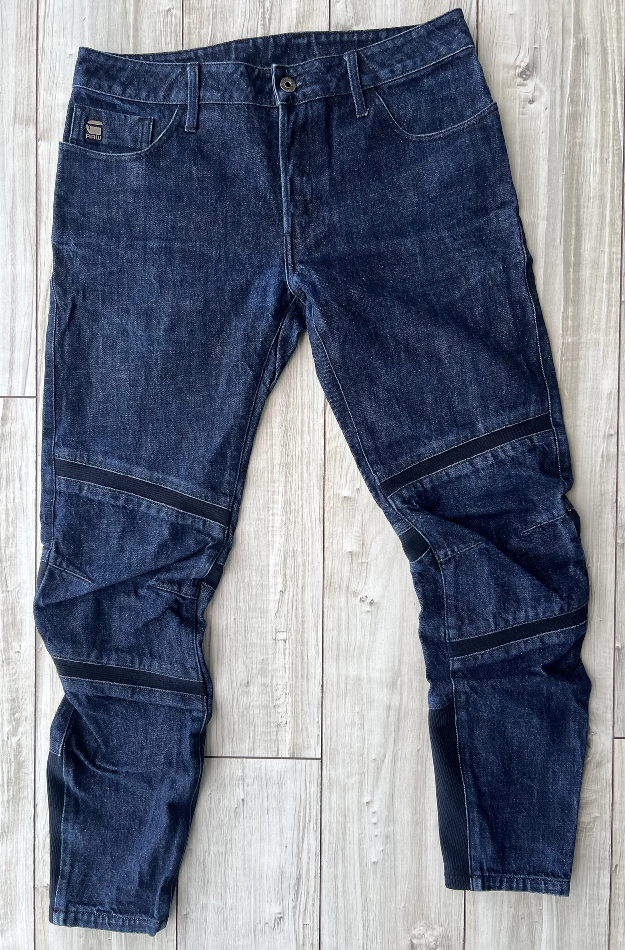 Джинсы (W32/L30) G-Star Raw Motac 3D Slim (Индия) - миниатюра 7