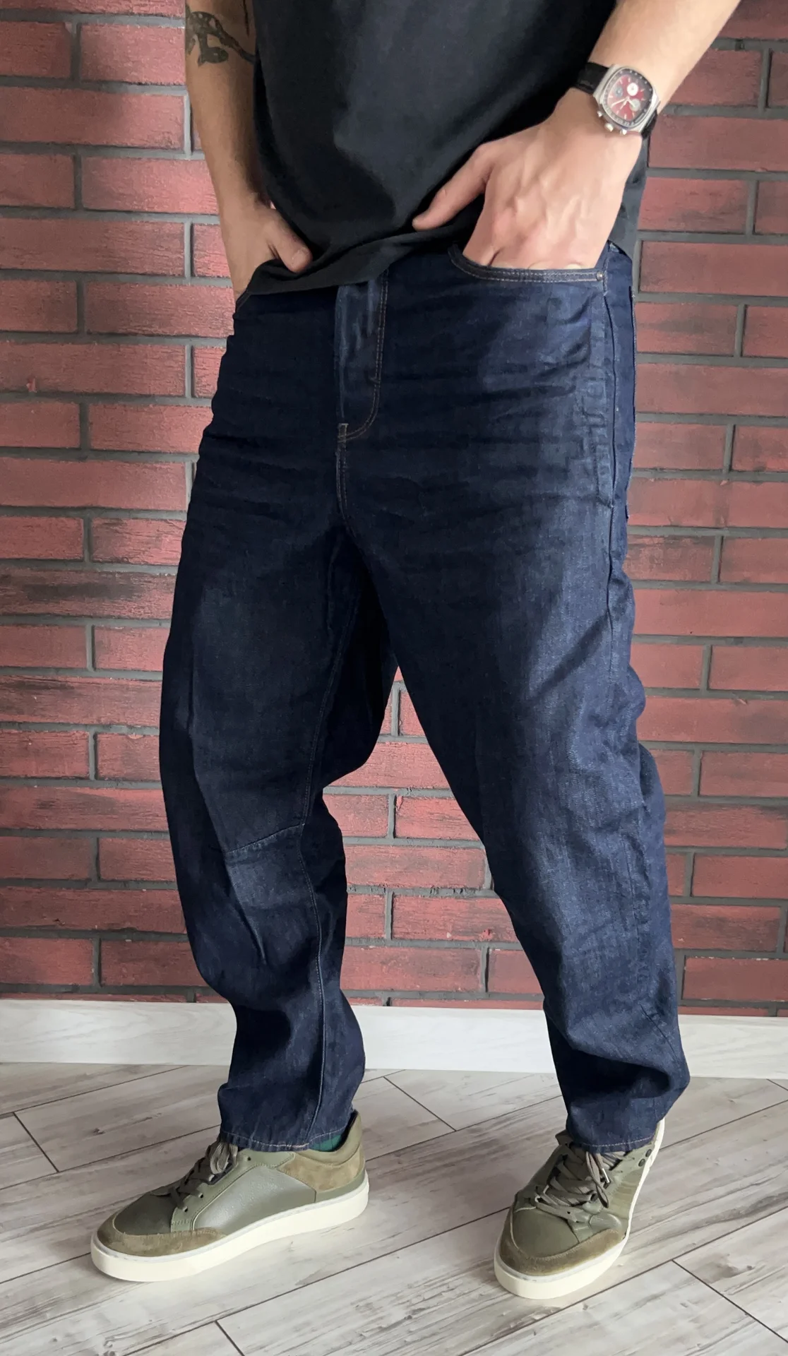 Джинсы (W31/L32) G-Star Raw C-Staq 3D Crop - миниатюра 3