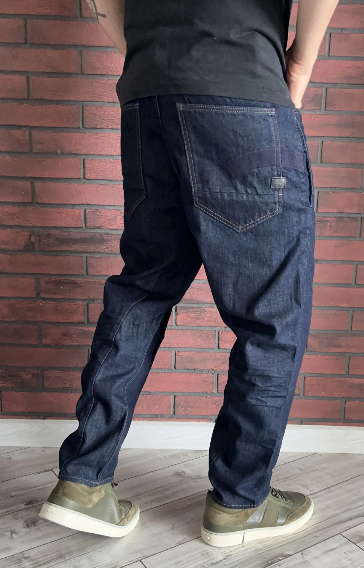 Джинсы (W31/L32) G-Star Raw C-Staq 3D Crop - миниатюра 4