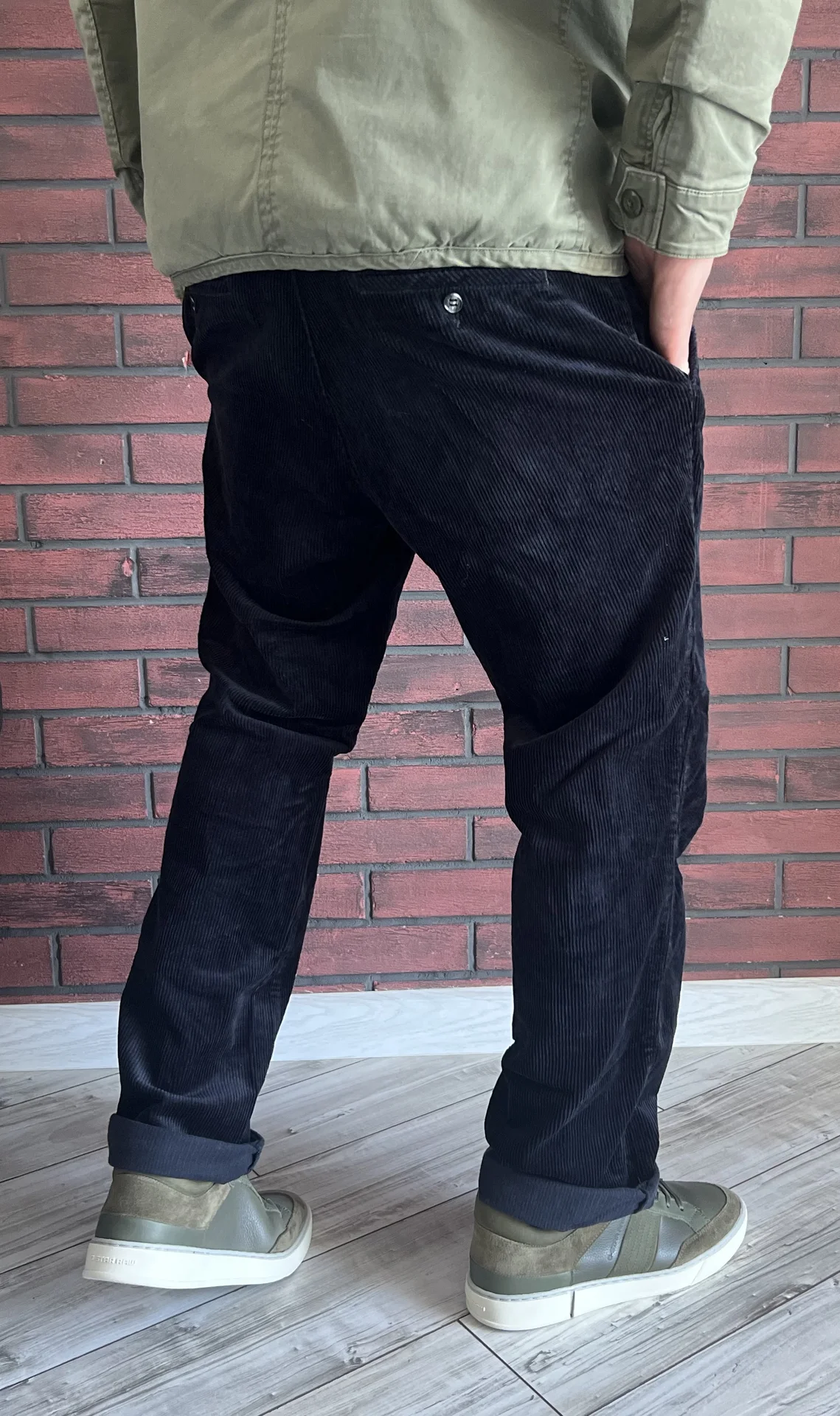 Вельветовые брюки (W33/L32) Liv - миниатюра 4