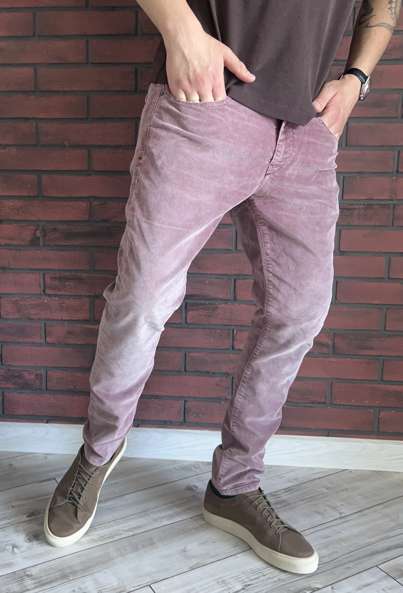 Вельветовые брюки Diesel "D-Strukt" (Румыния) - изображение 1