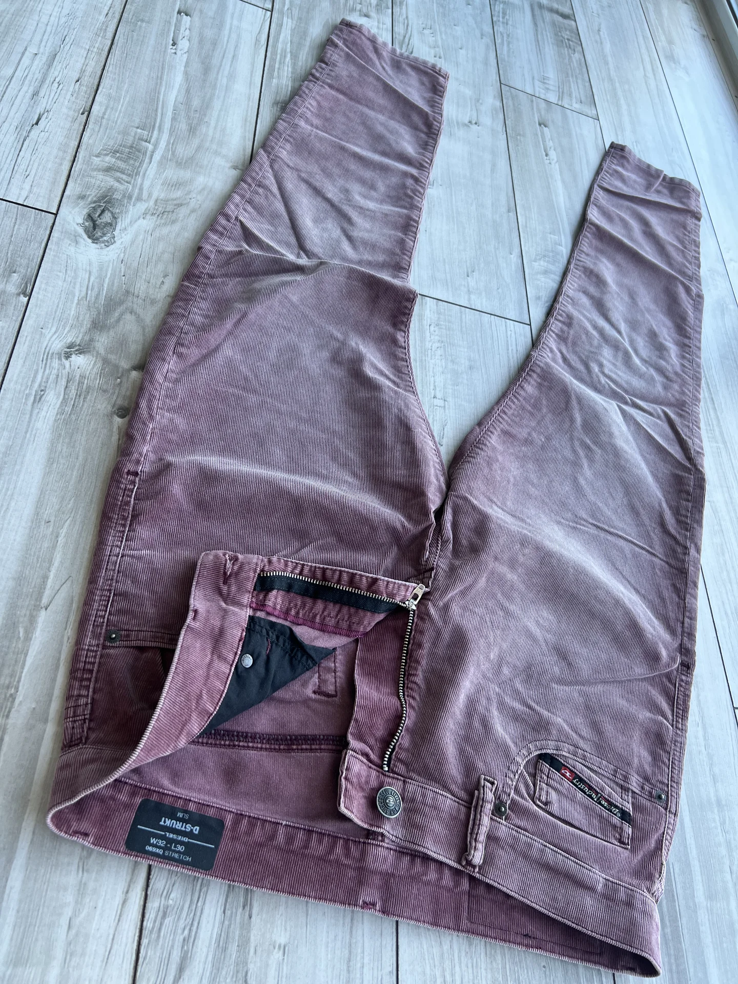 Вельветовые брюки Diesel "D-Strukt" (Румыния) - миниатюра 7