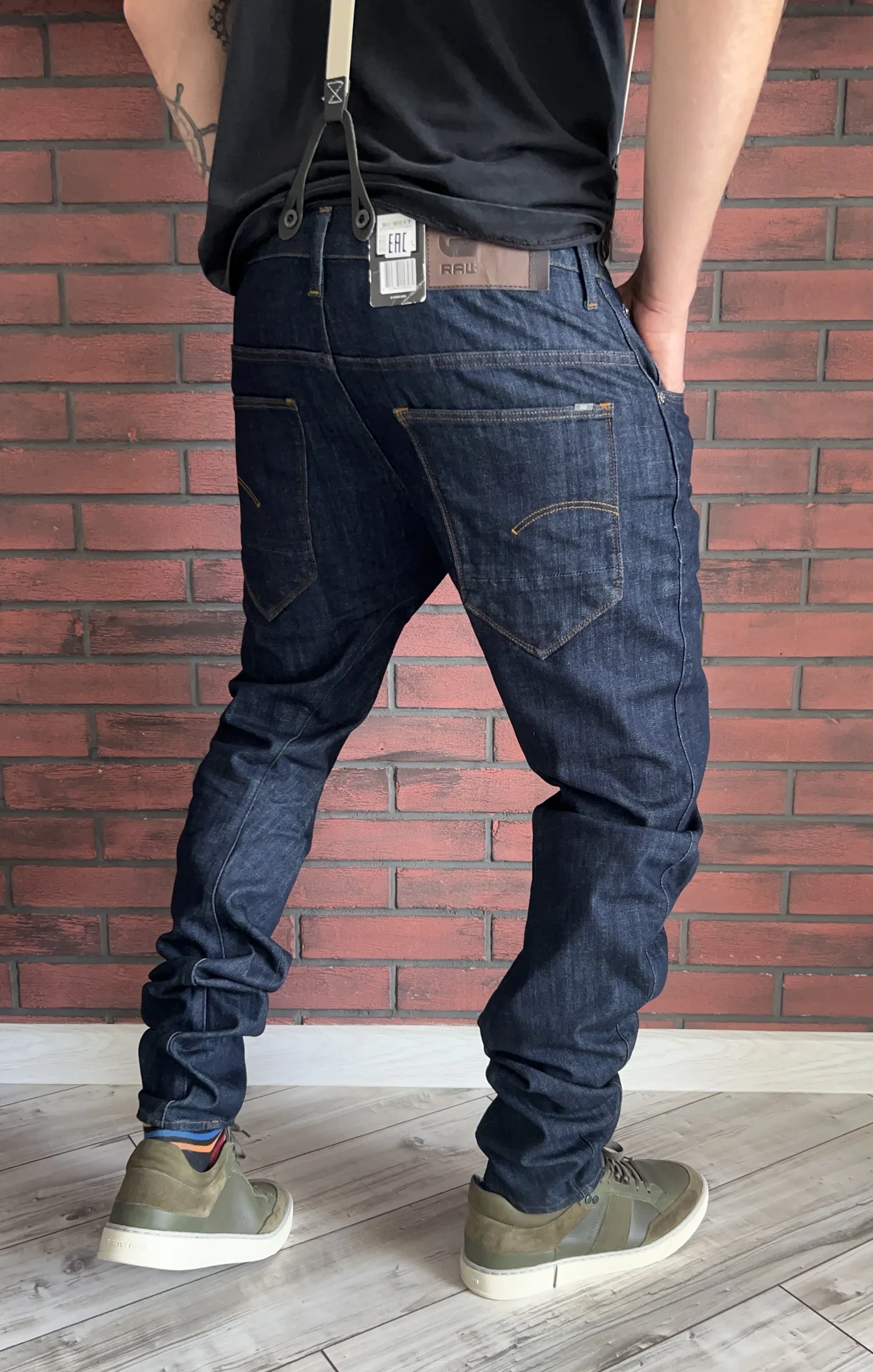 Джинсы (W32/L36) G-Star Raw Arc 3D Slim Braces - миниатюра 4