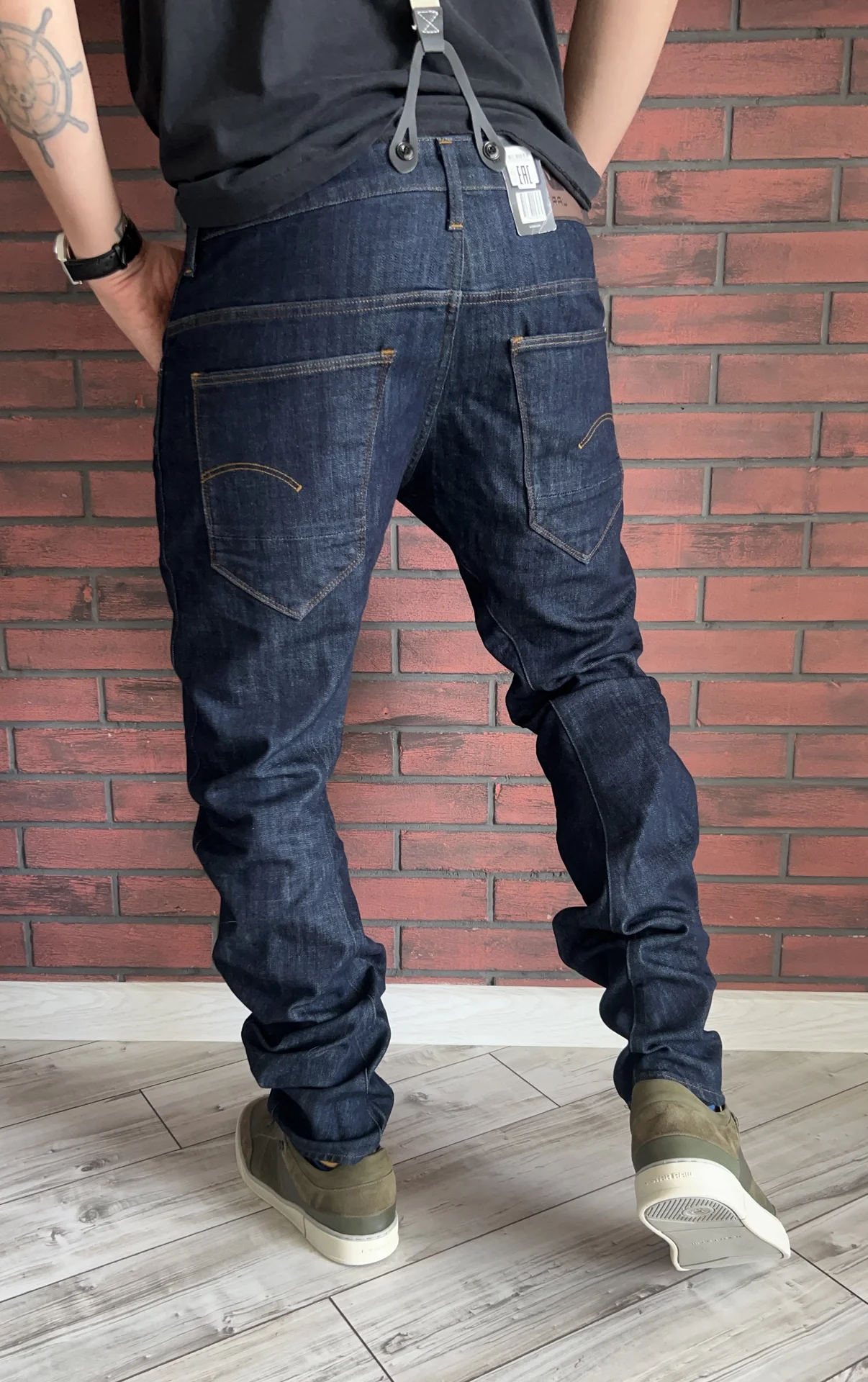 Джинсы (W32/L36) G-Star Raw Arc 3D Slim Braces - миниатюра 5