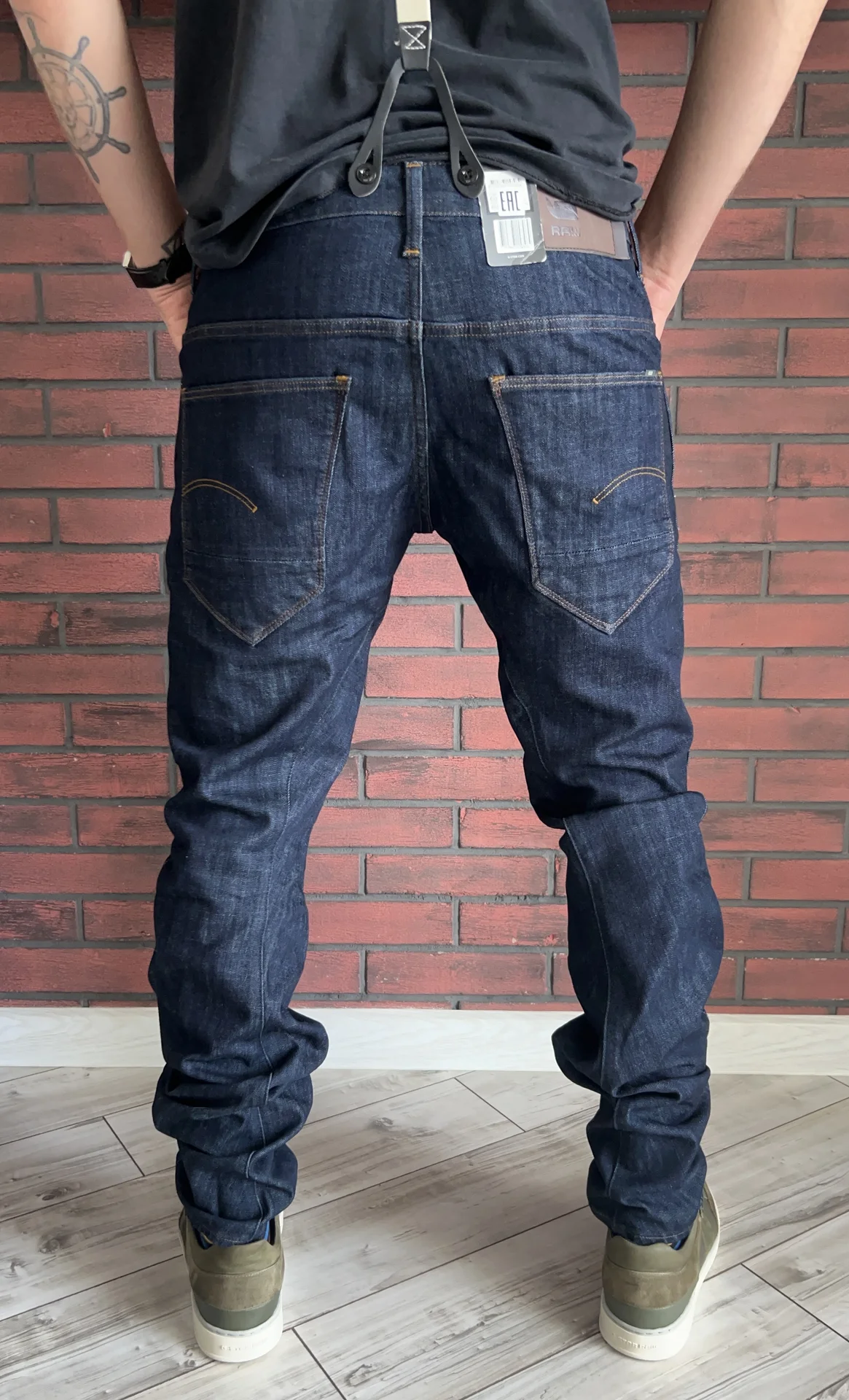 Джинсы (W32/L36) G-Star Raw Arc 3D Slim Braces - миниатюра 6